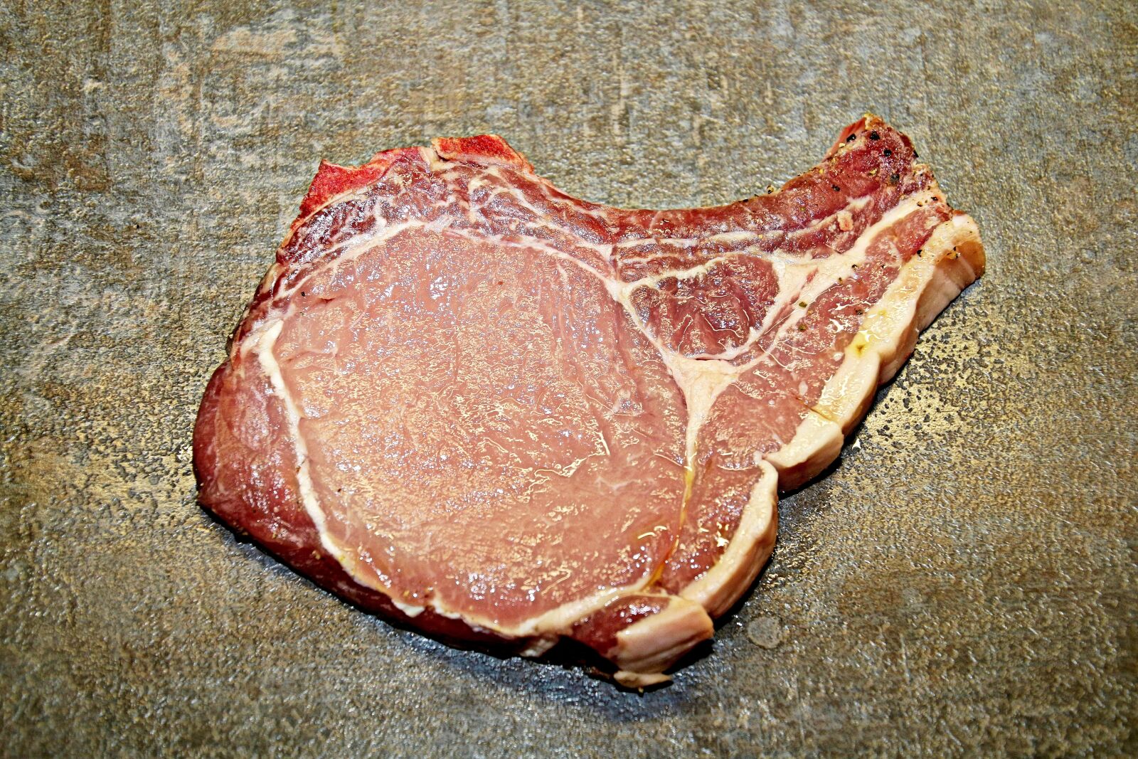 Canon EOS 70D sample photo. Chop, pork chop, meat photography
