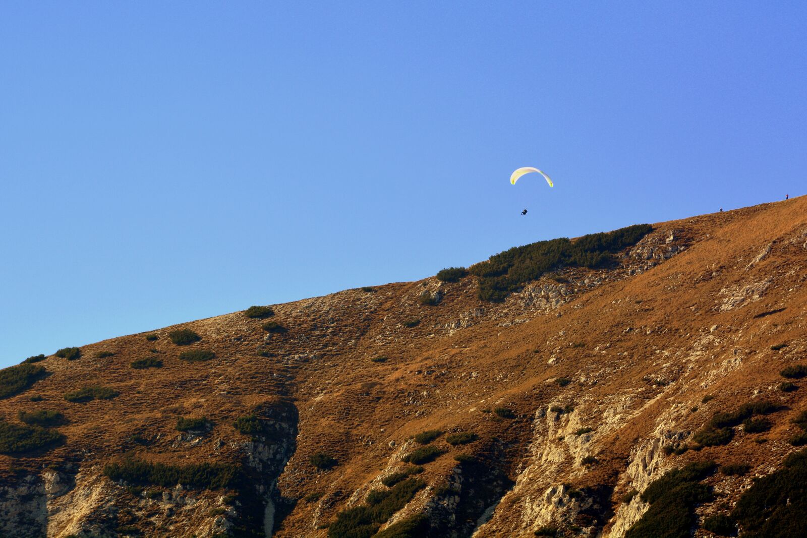 Nikon D7100 sample photo. Paragliding, mountain, fly photography