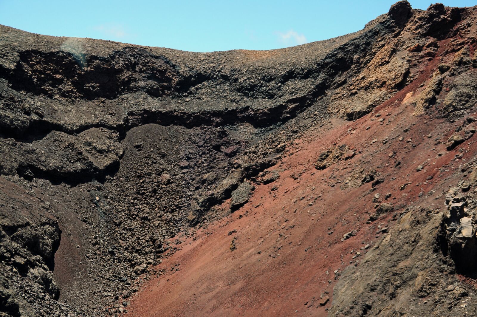 Nikon D90 sample photo. Crater, lava, wild photography