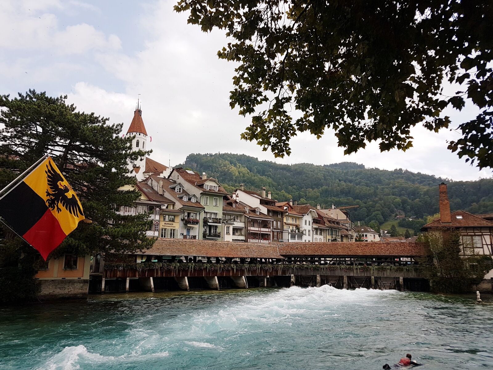 Samsung Galaxy S7 sample photo. Thun, switzerland, waters photography