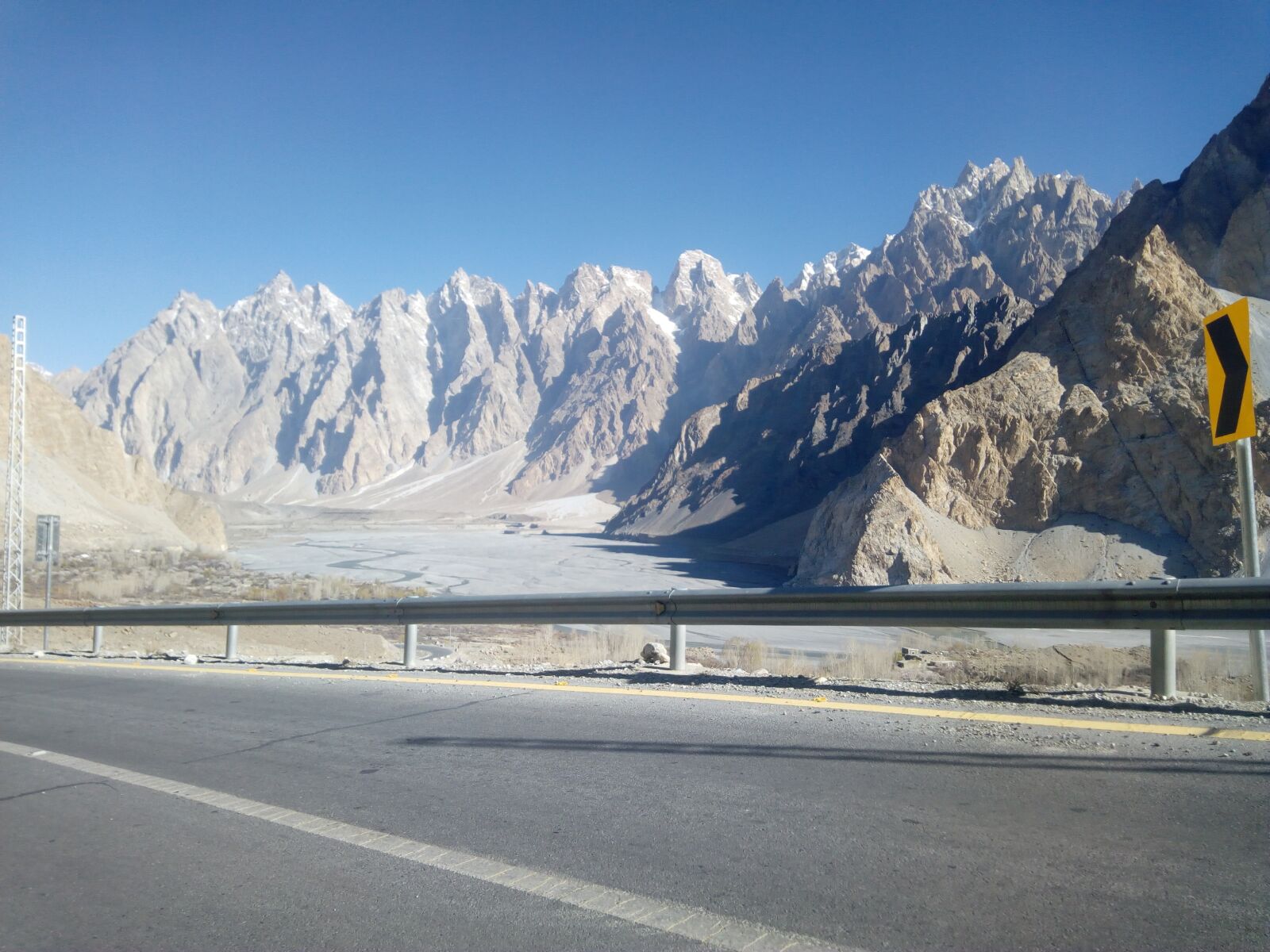 Infinix HOT 4 sample photo. Passu cones, hunza, pakistan photography