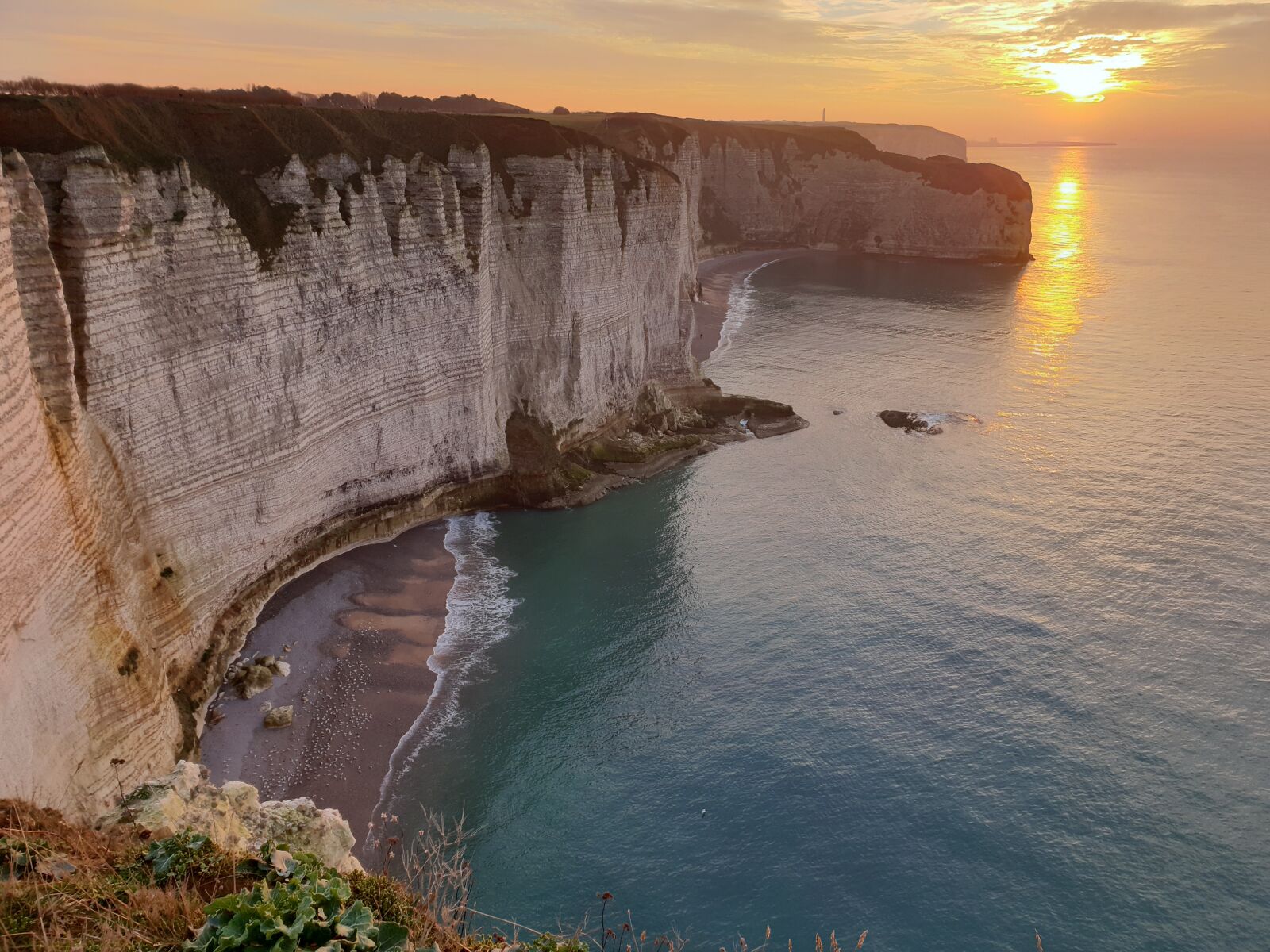 Samsung Galaxy S9+ sample photo. Falaise, entretat, normandie photography