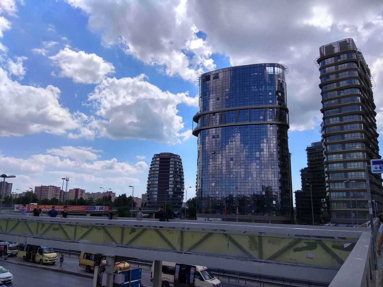 Xiaomi Redmi Note 4 sample photo. Istanbul, ataköy, skyscraper photography