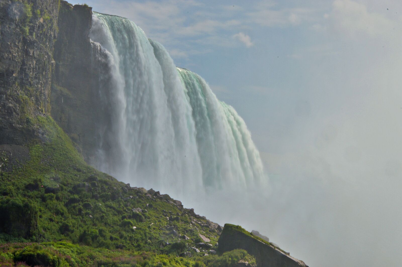Nikon D3200 sample photo. Niagara falls, water masses photography