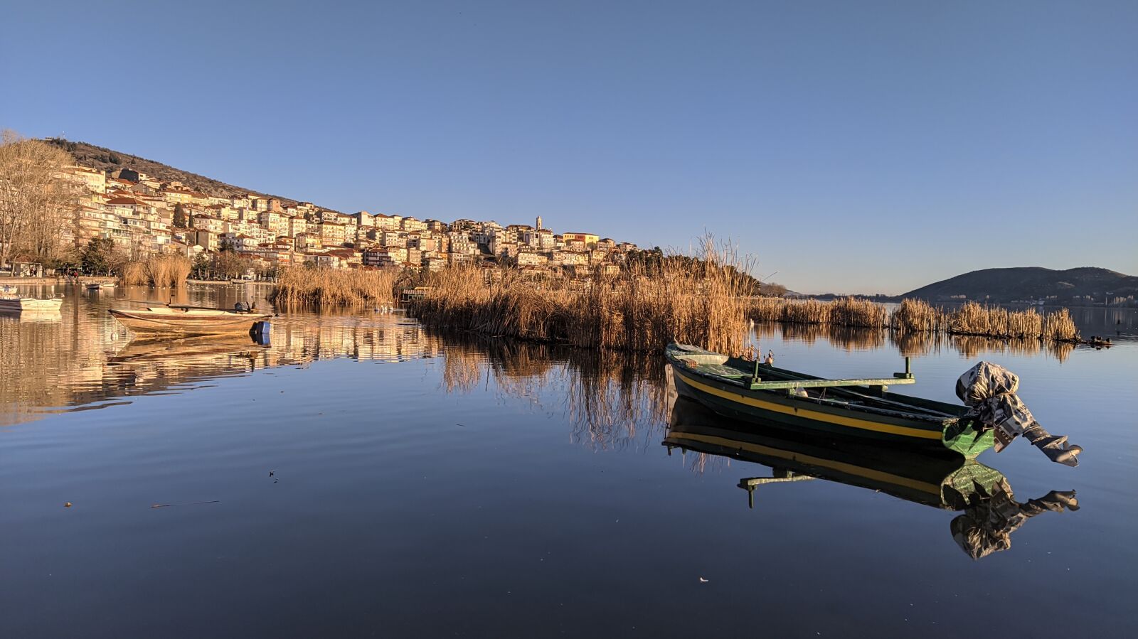 Xiaomi Mi A3 sample photo. Kastoria, landscape, noon photography