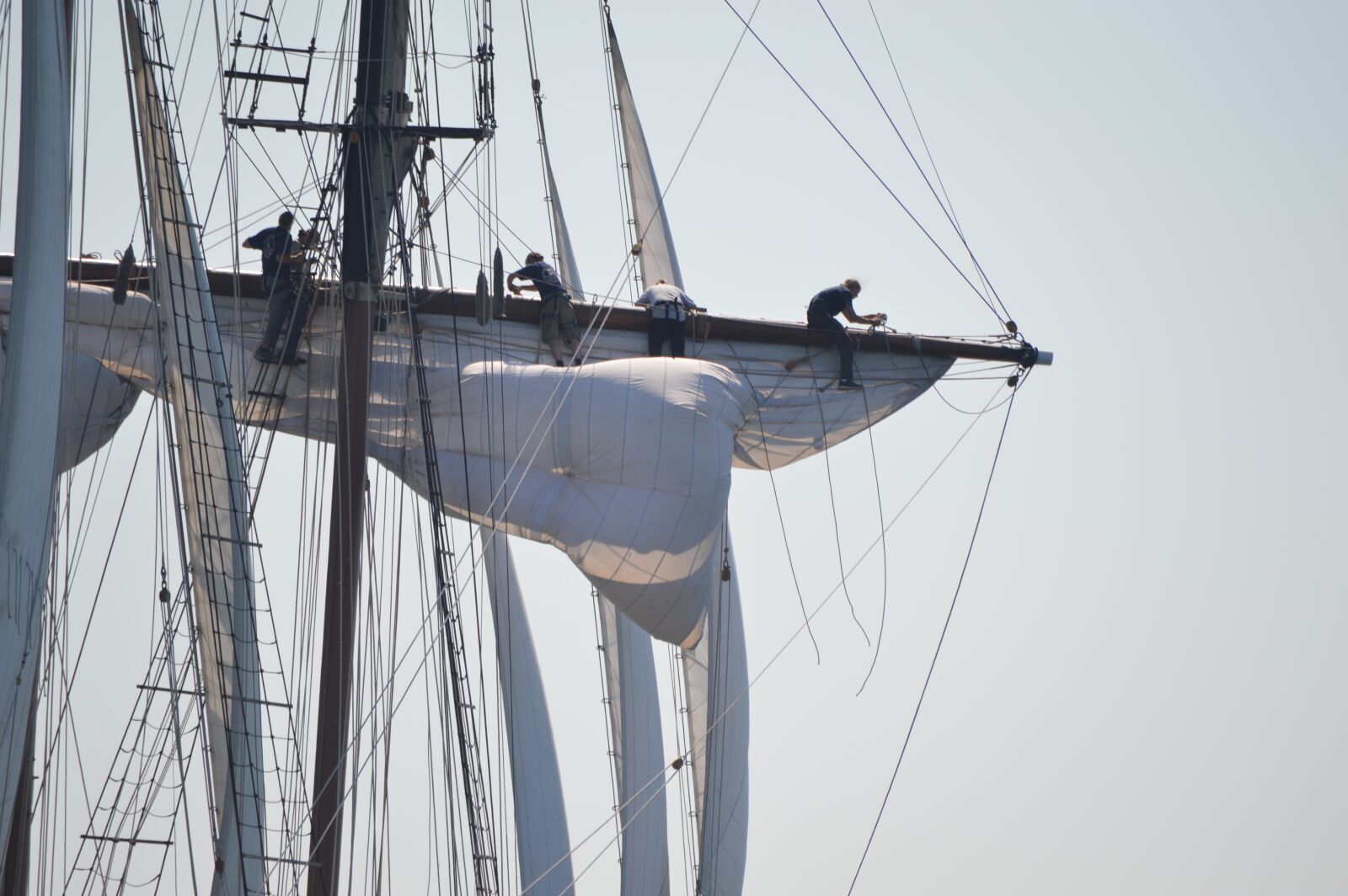 Nikon D3200 sample photo. Tall ship, rigging, sail photography
