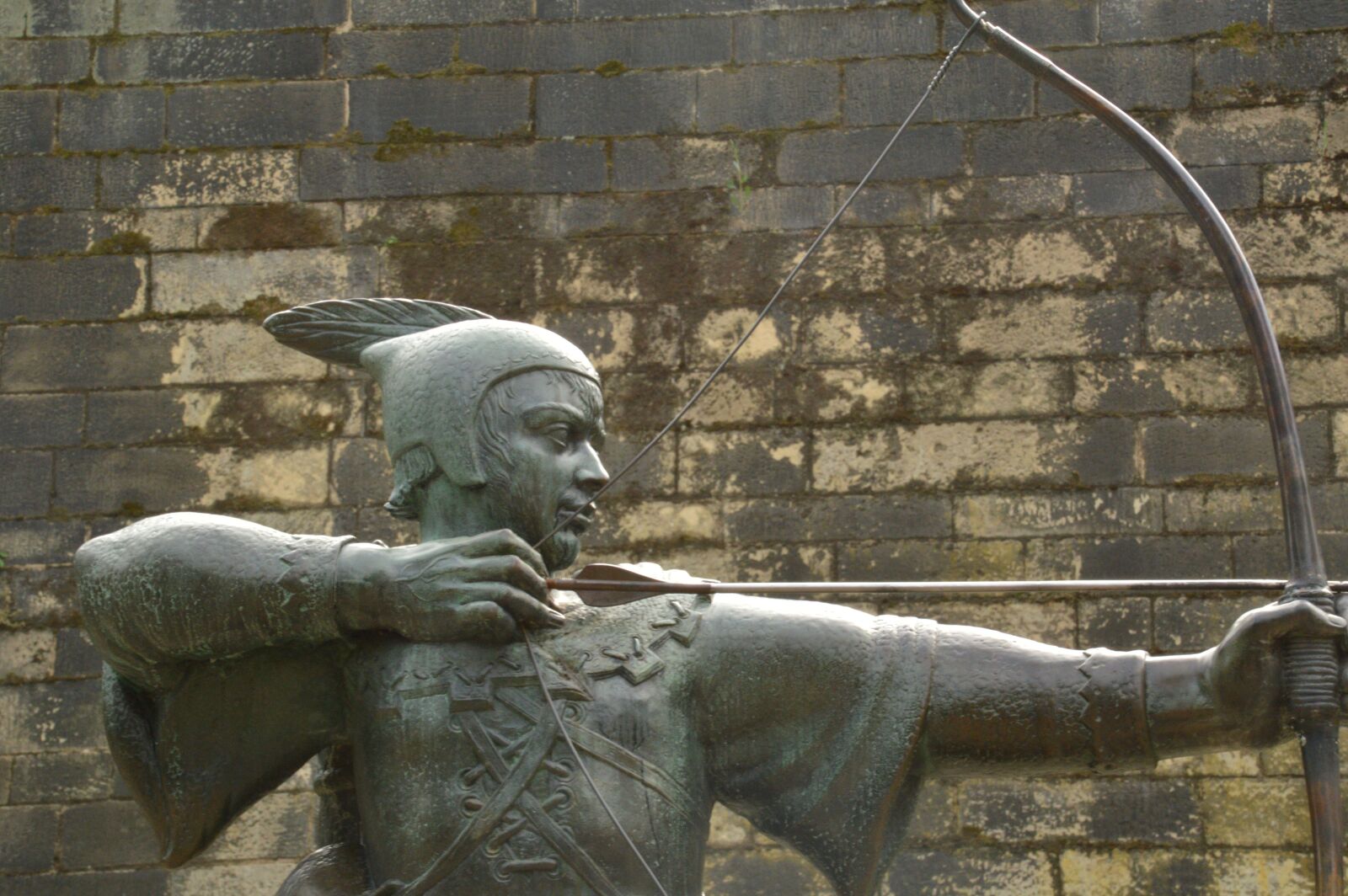 Nikon D3200 sample photo. Robin hood, england, old photography