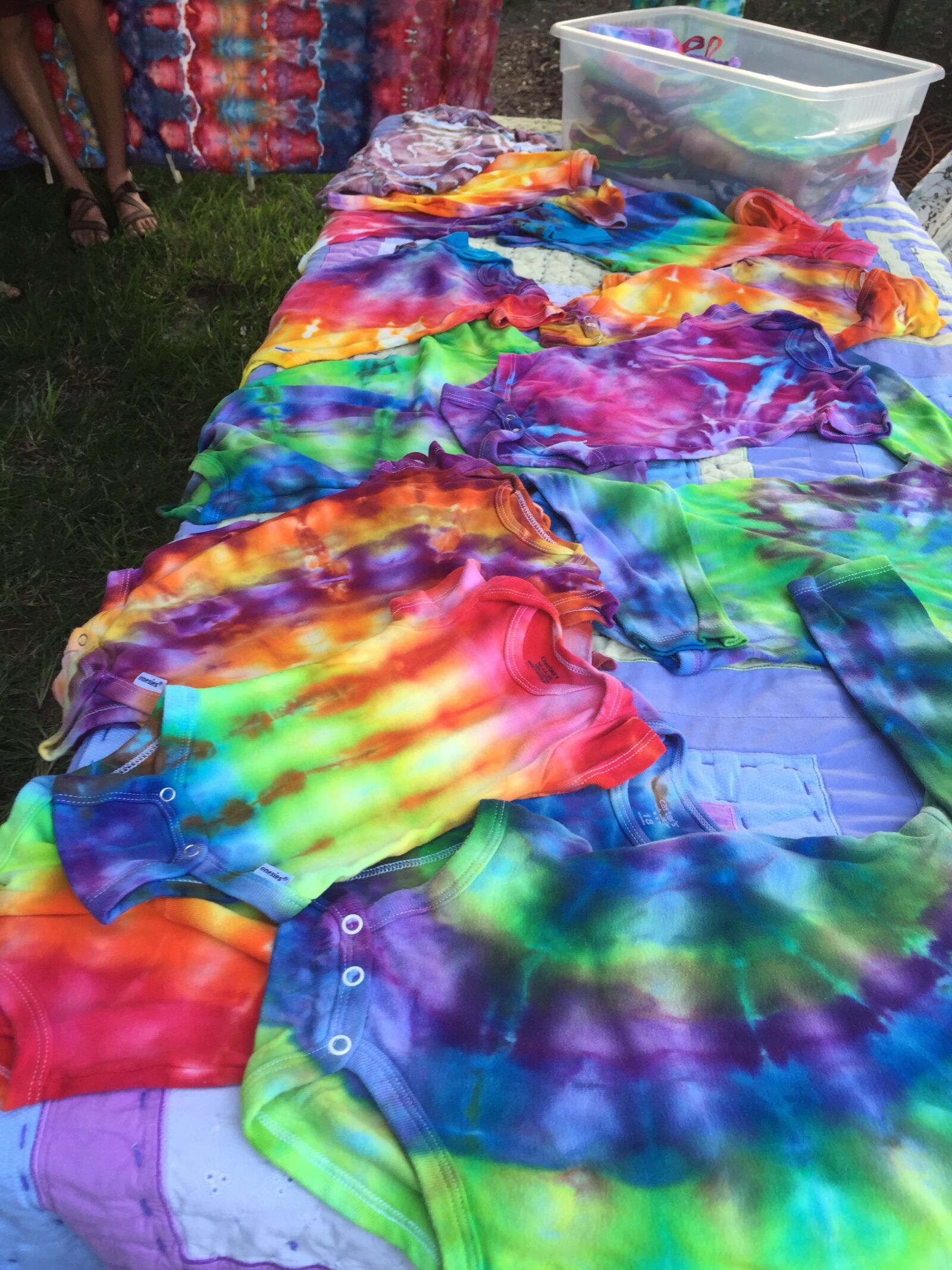 iPhone 6 back camera 4.15mm f/2.2 sample photo. Rainbow, hippy, tie-dye photography