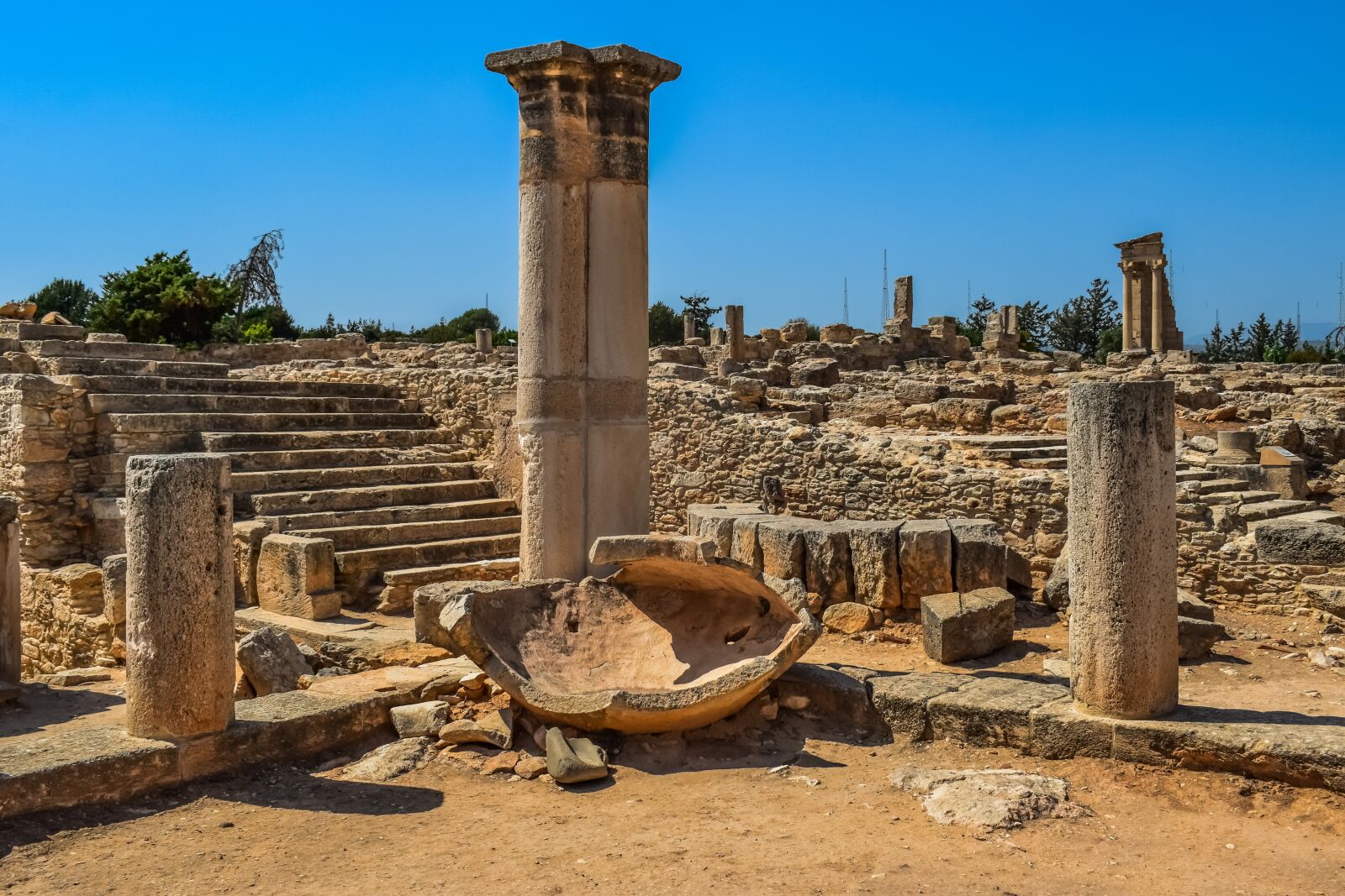 Nikon D3300 sample photo. Cyprus, apollo hylates, sanctuary photography