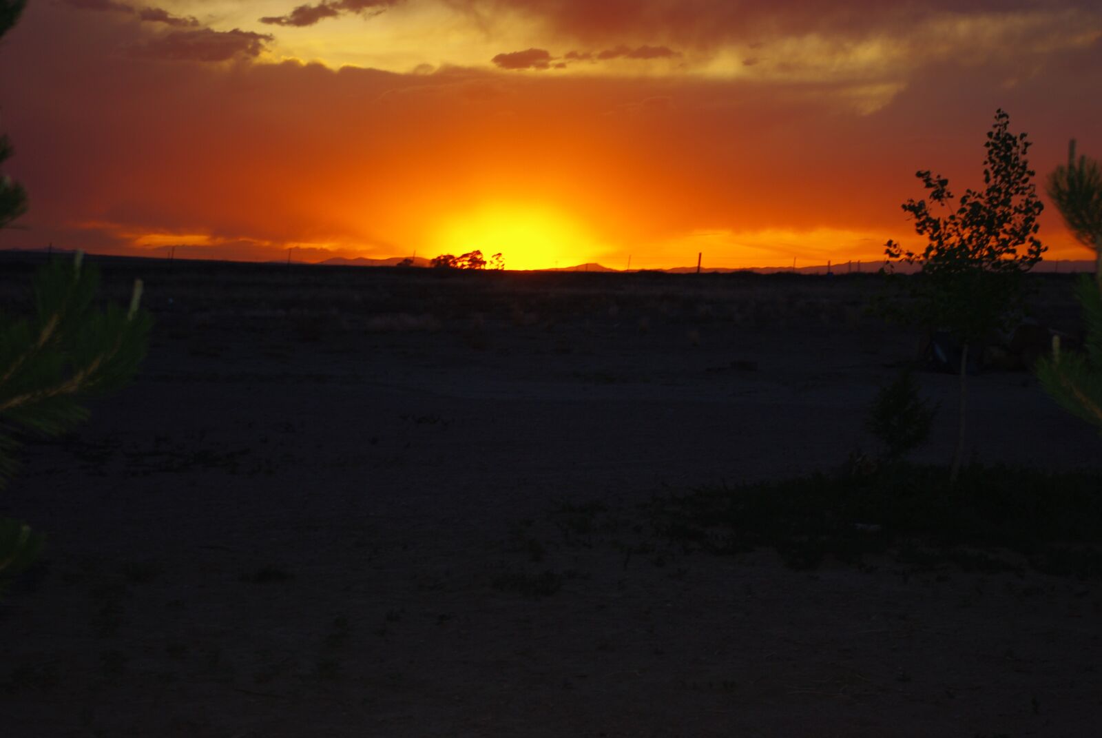 Pentax K-m (K2000) sample photo. Sunset, golden sunset, landscape photography