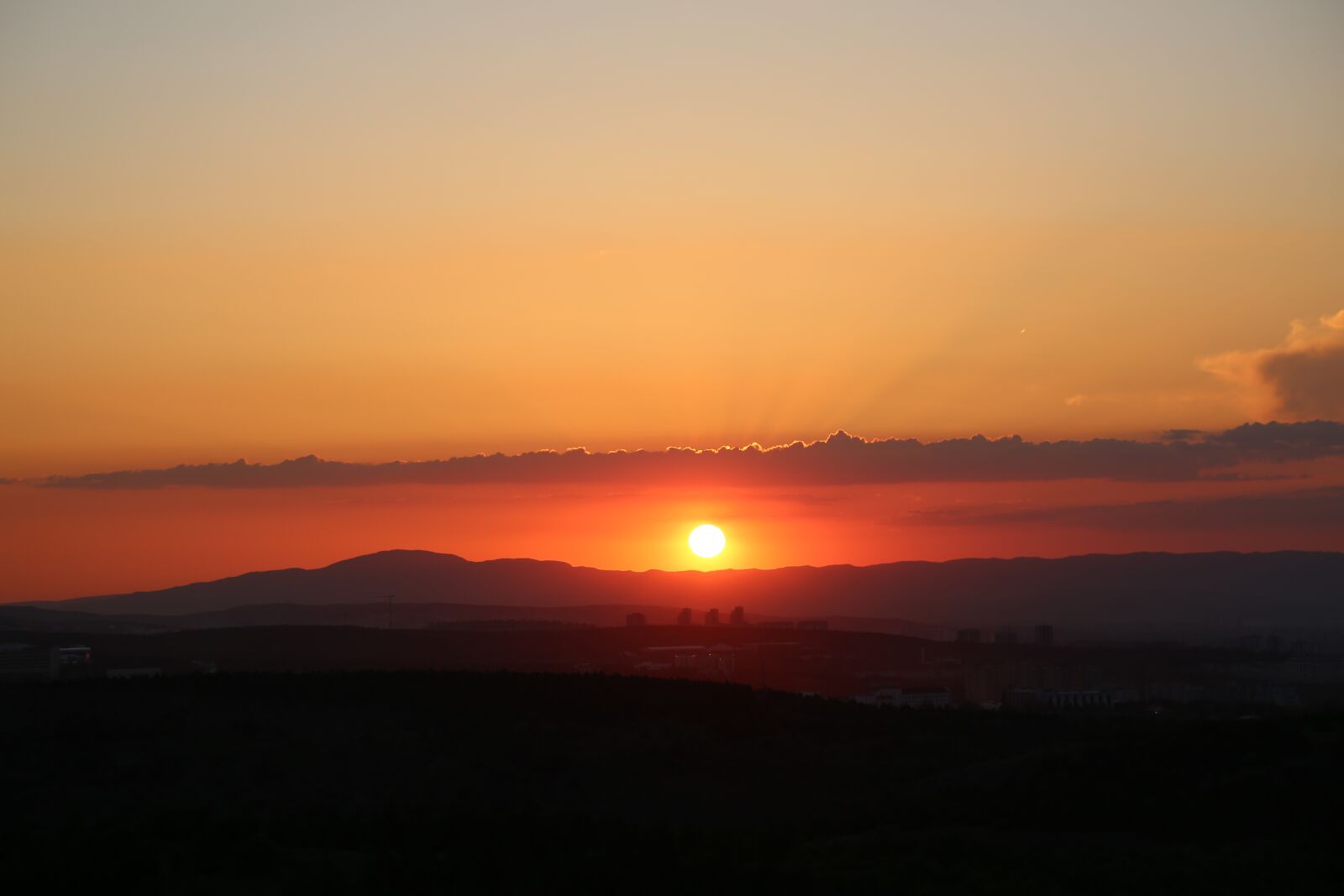 Canon EF 24-105mm F4L IS USM sample photo. Sunset, dawn, solar photography