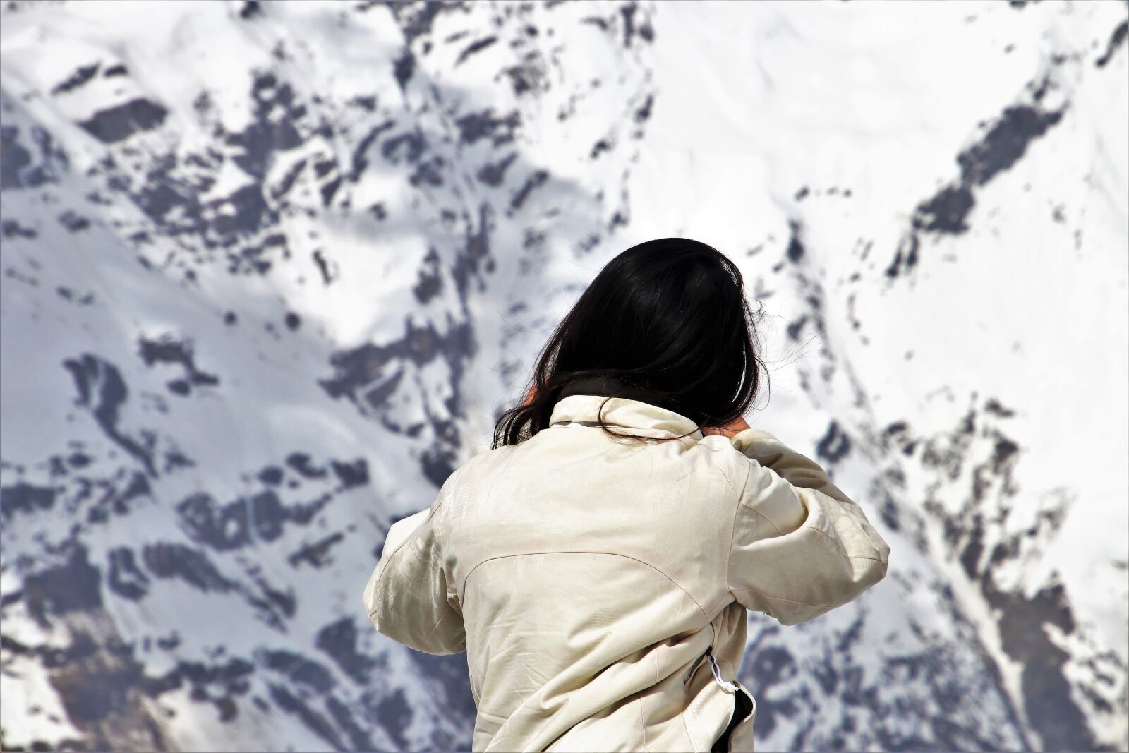 Canon EOS 80D sample photo. She, girl, the alps photography
