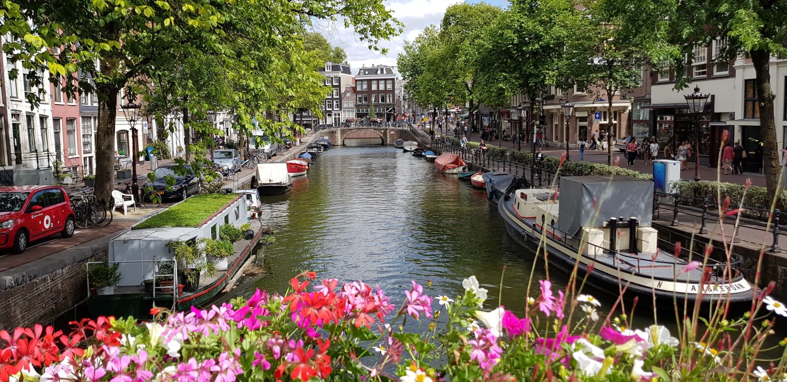 Samsung Galaxy S8 sample photo. Amsterdam, netherlands, flowers photography