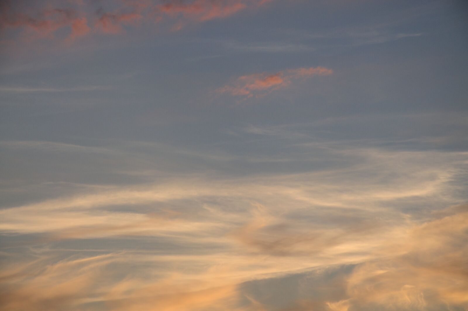 Nikon D5000 sample photo. Sky, clouds, afterglow photography