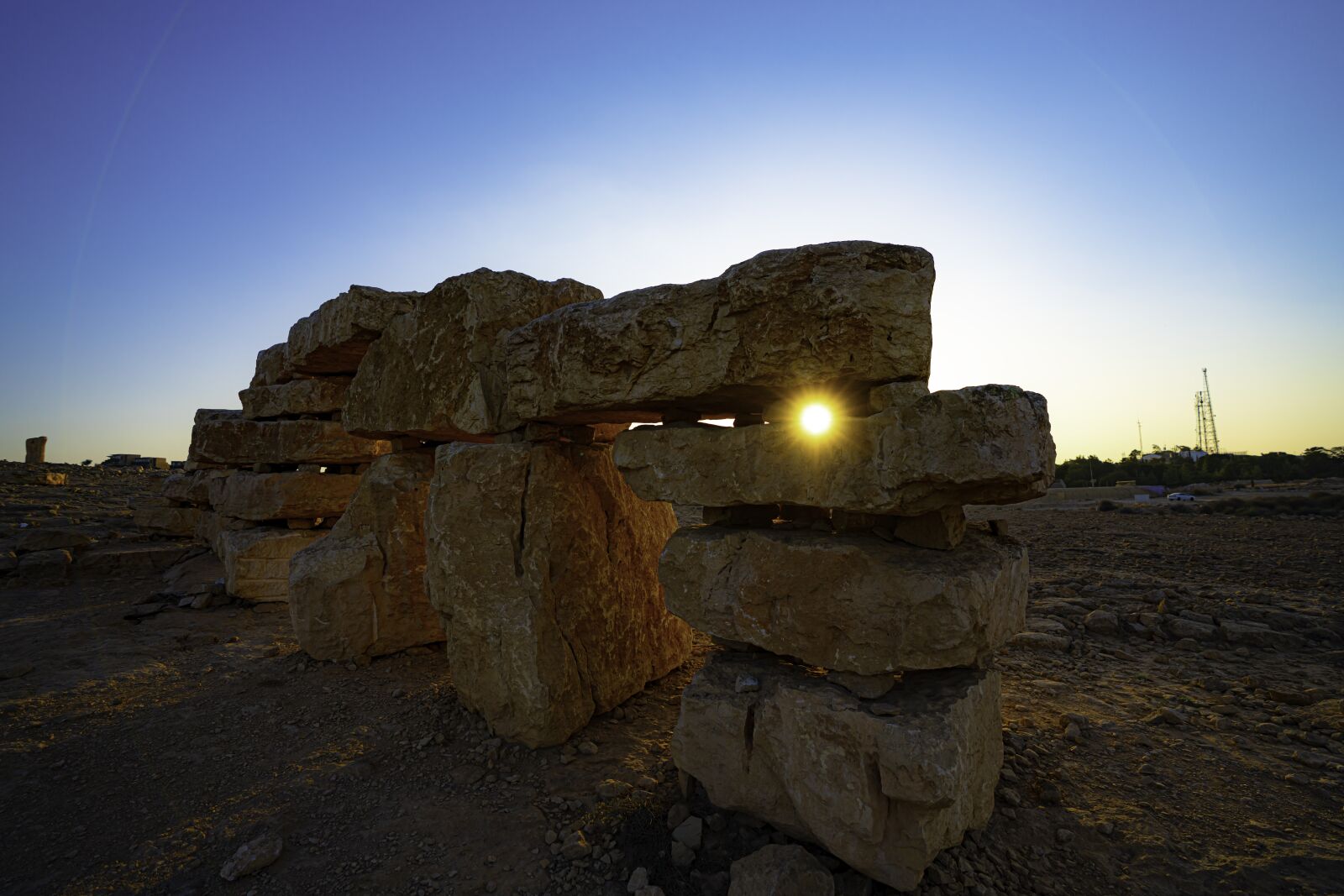 Sony FE 16-35mm F2.8 GM sample photo. Mitzpe ramon, israel, stone-park photography