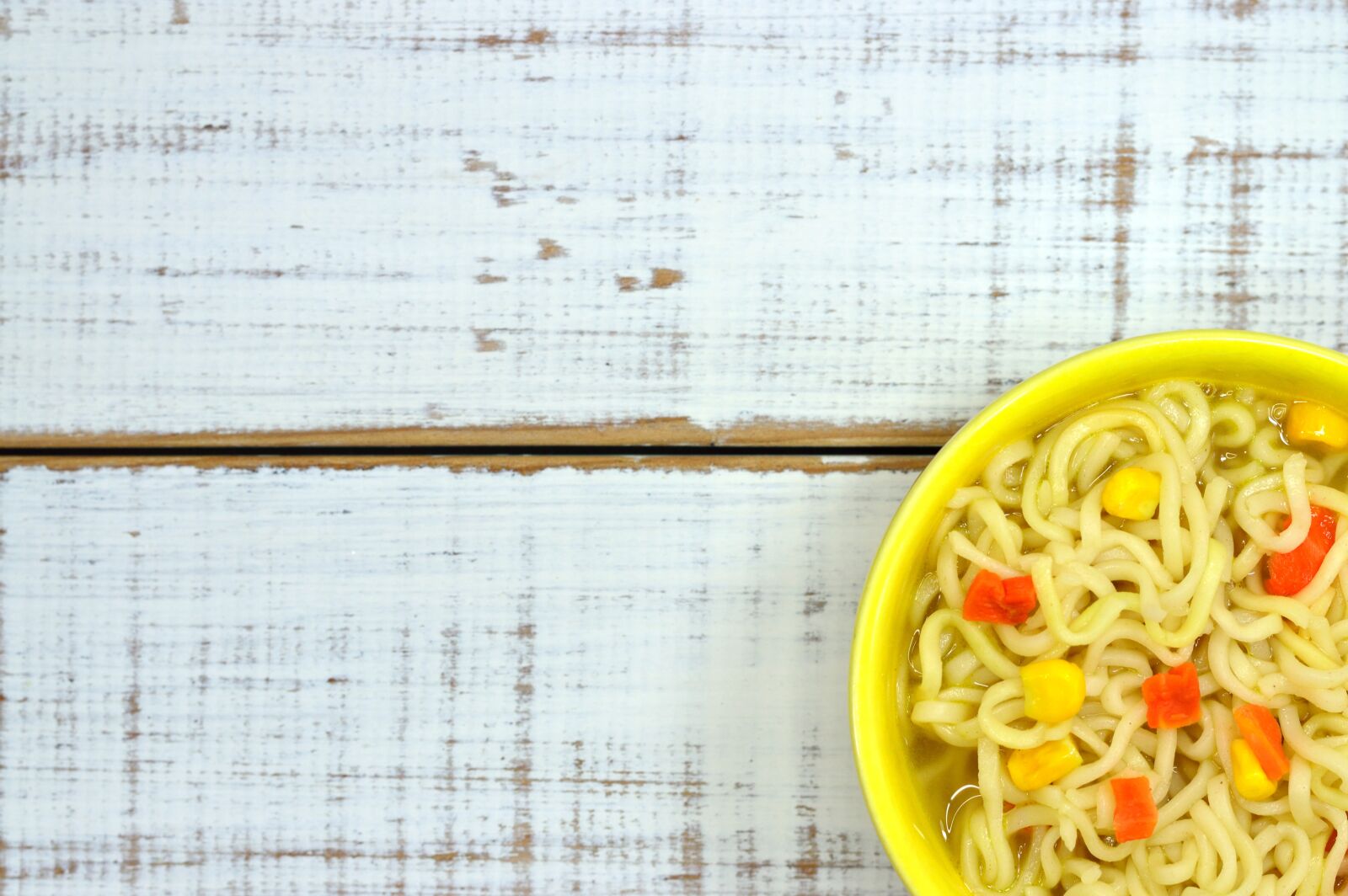 Nikon D3200 sample photo. Soup, noodles, instant photography