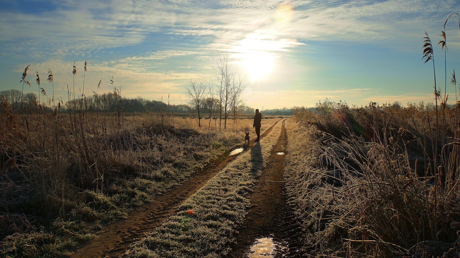 Sony a6000 sample photo. Sunrise, landscape, backlighting photography