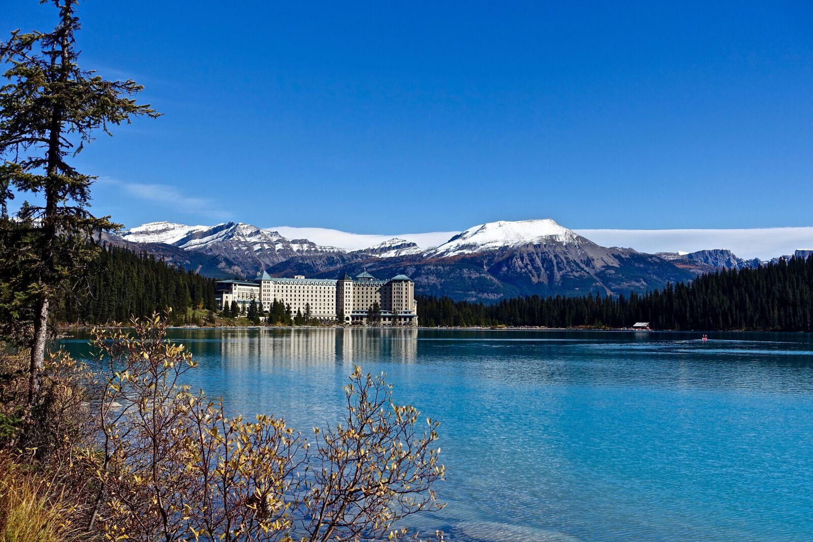 Sony Cyber-shot DSC-RX100 III sample photo. Lake louise, canada, mountains photography