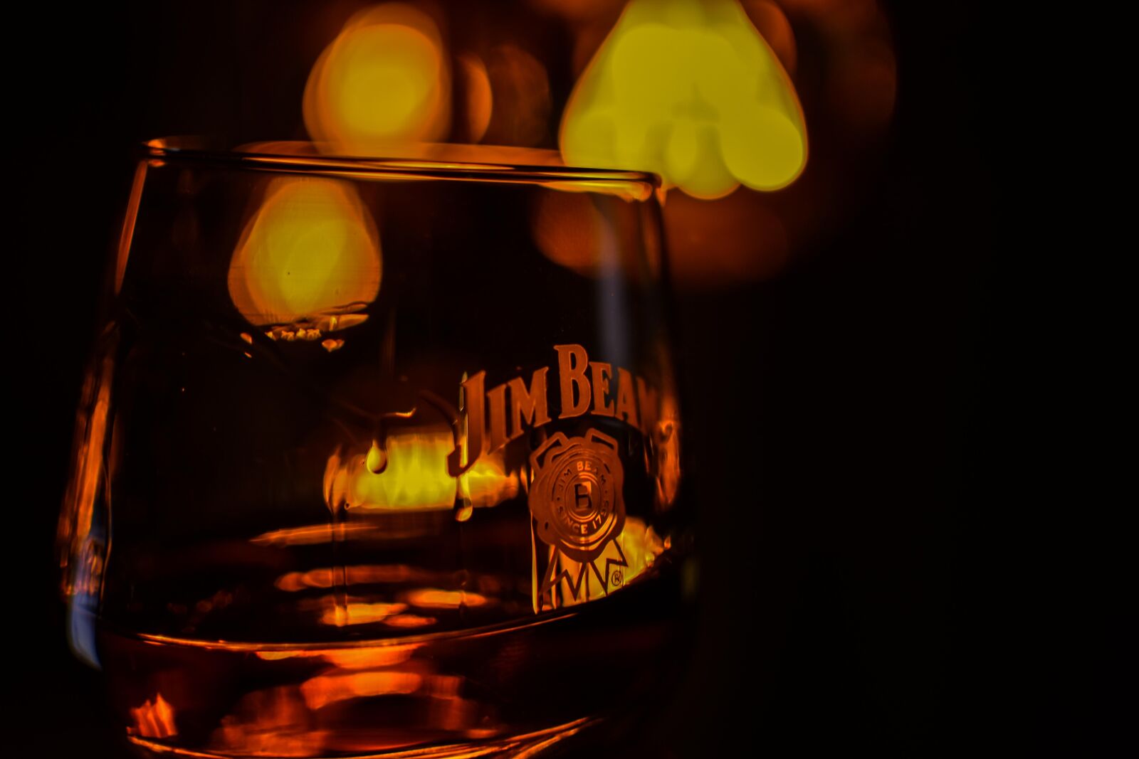 Nikon D3400 sample photo. Jim beam, gass, bourbon photography