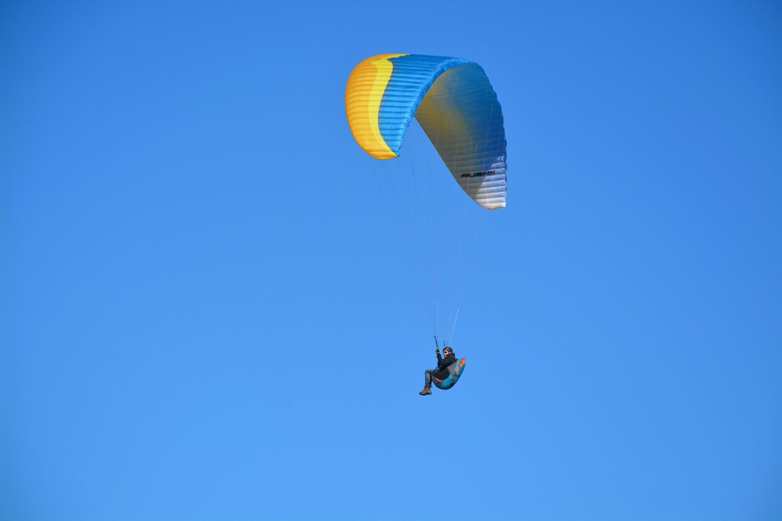 Nikon D5200 sample photo. Paragliding, paraglider, wing ozone photography