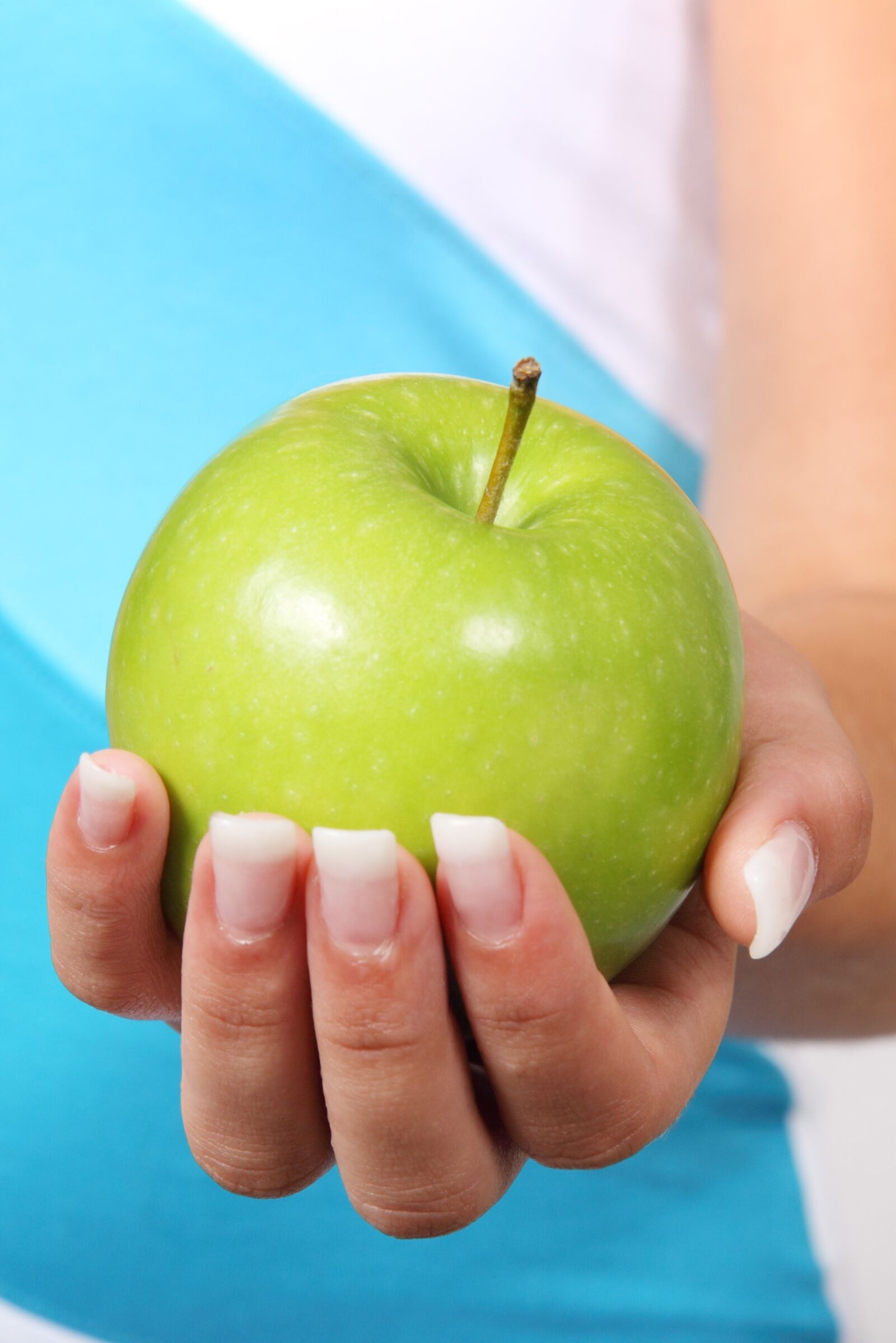 Canon EOS 50D sample photo. Apple, diet, finger, fingers photography