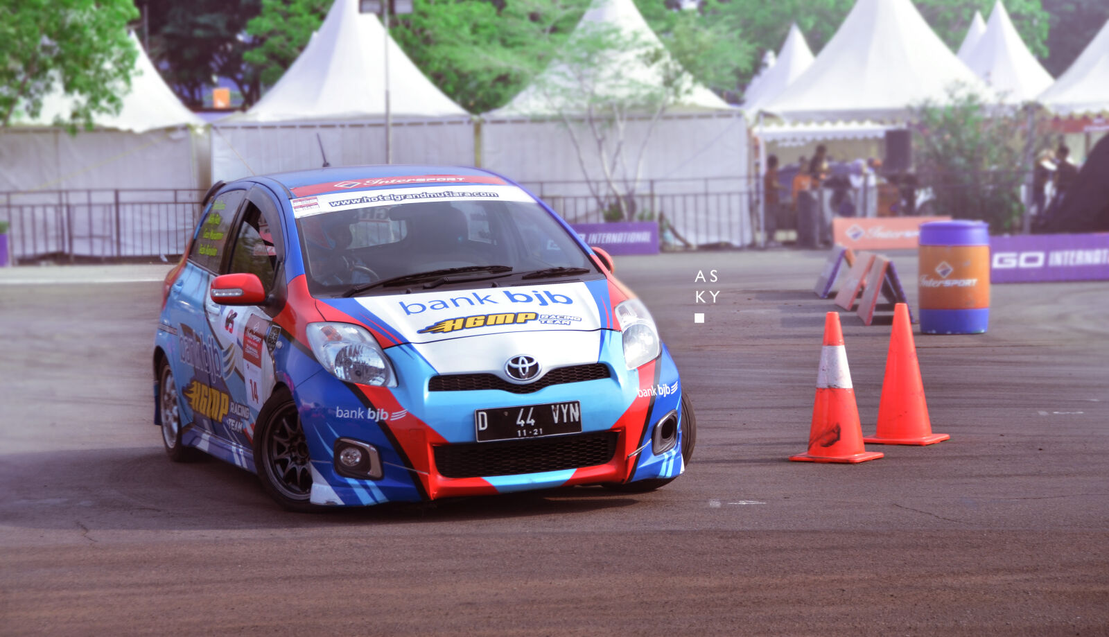 Nikon D7000 sample photo. Asian, race, toyota, drift photography