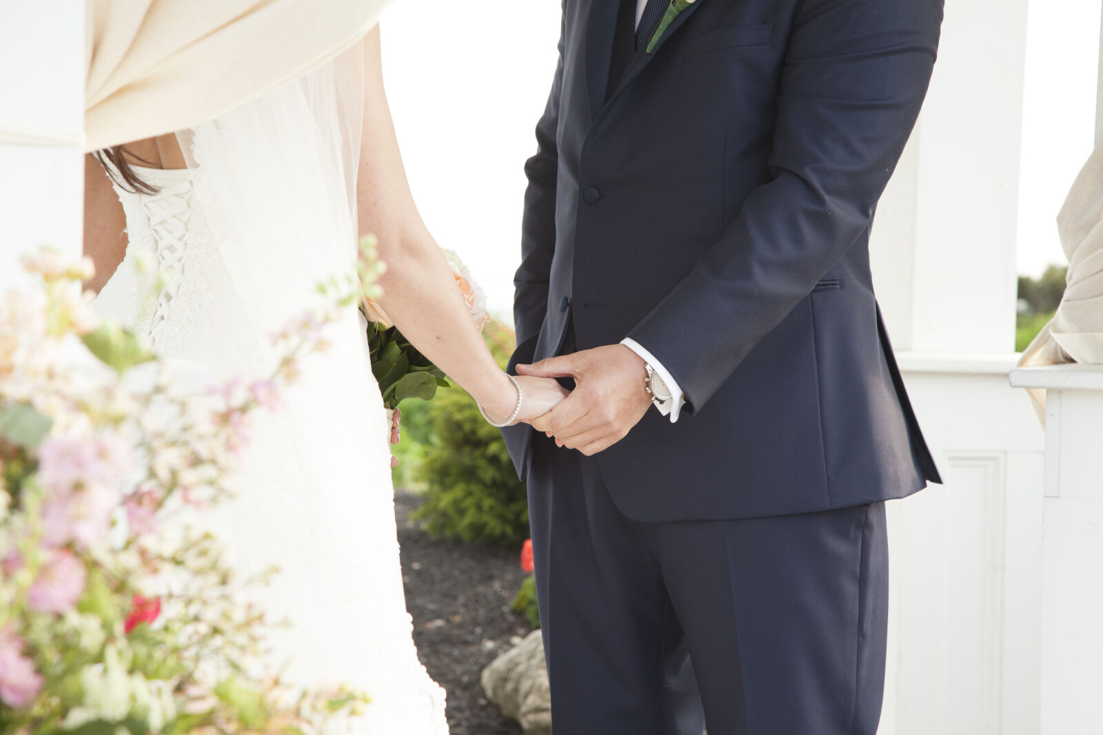 Canon EOS 5D Mark II sample photo. Bride, and, groom, holding photography