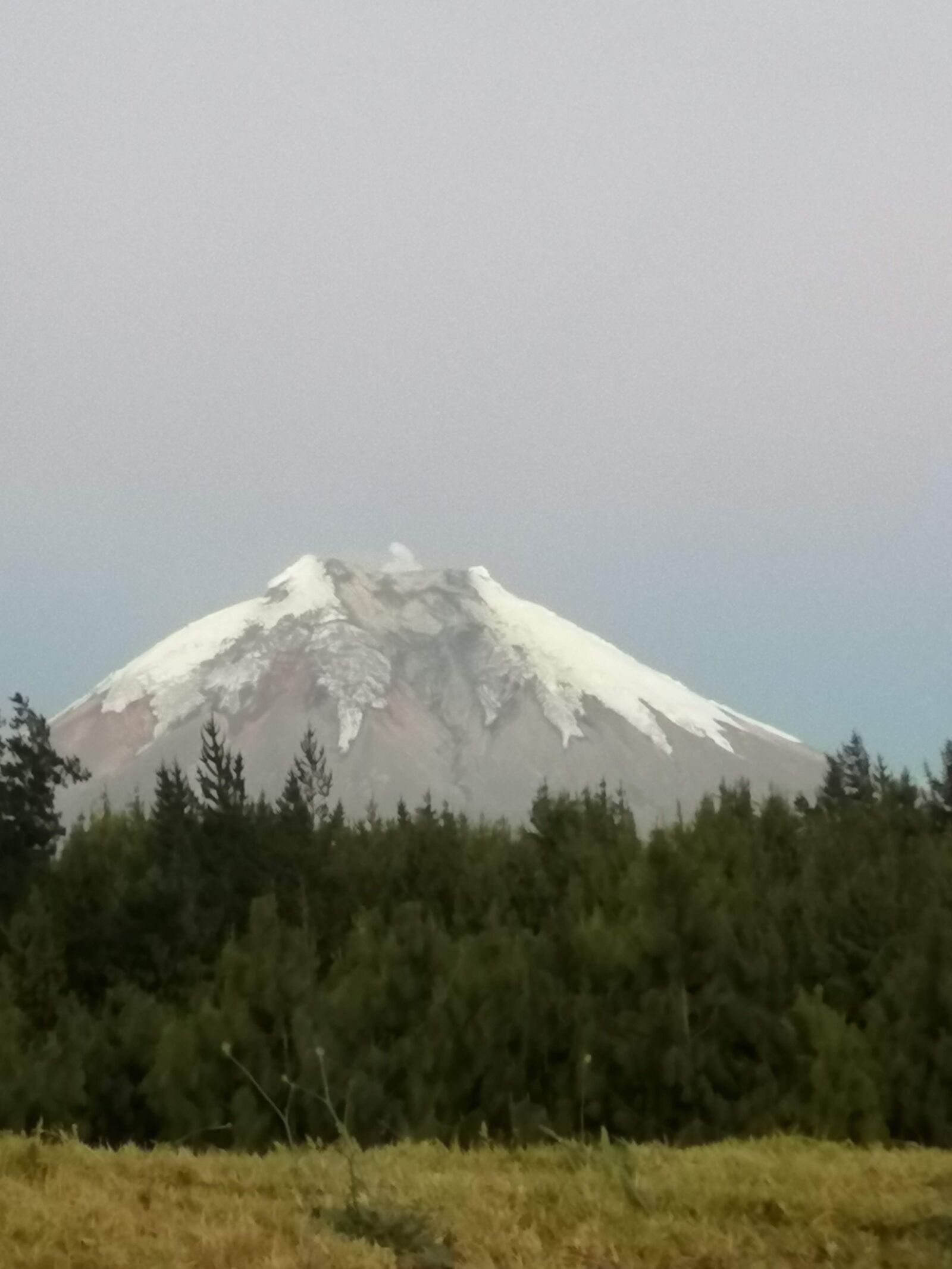 HUAWEI SNE-LX3 sample photo. Cotopaxi, nevado, verde photography