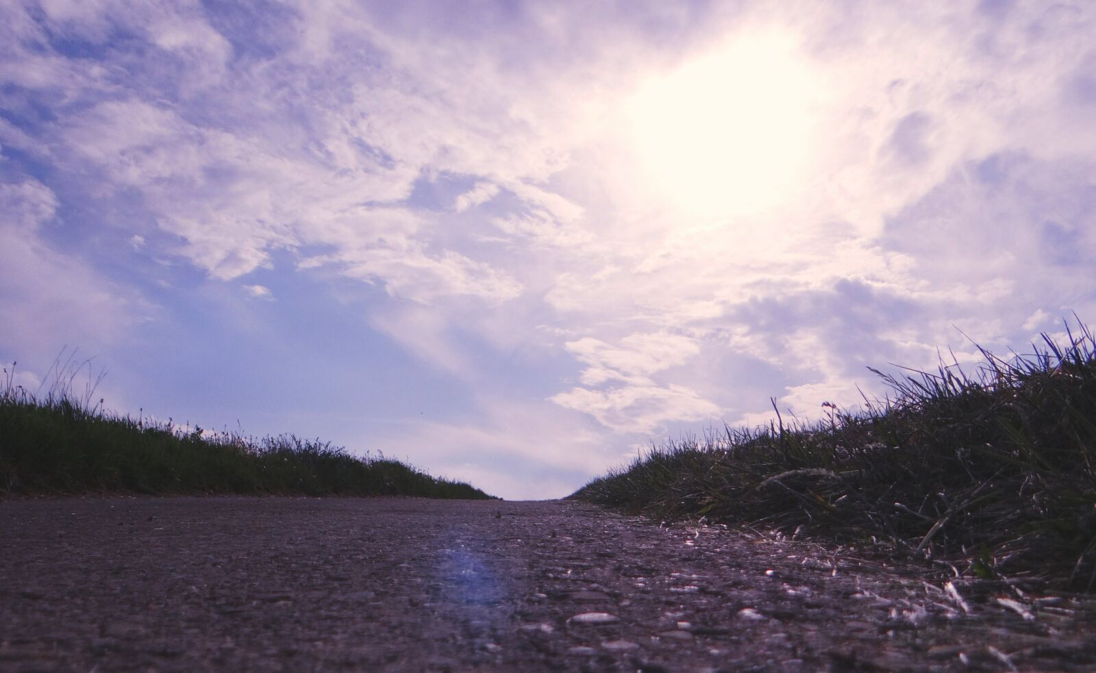 Sony DSC-HX200V sample photo. Sky, road, sun photography