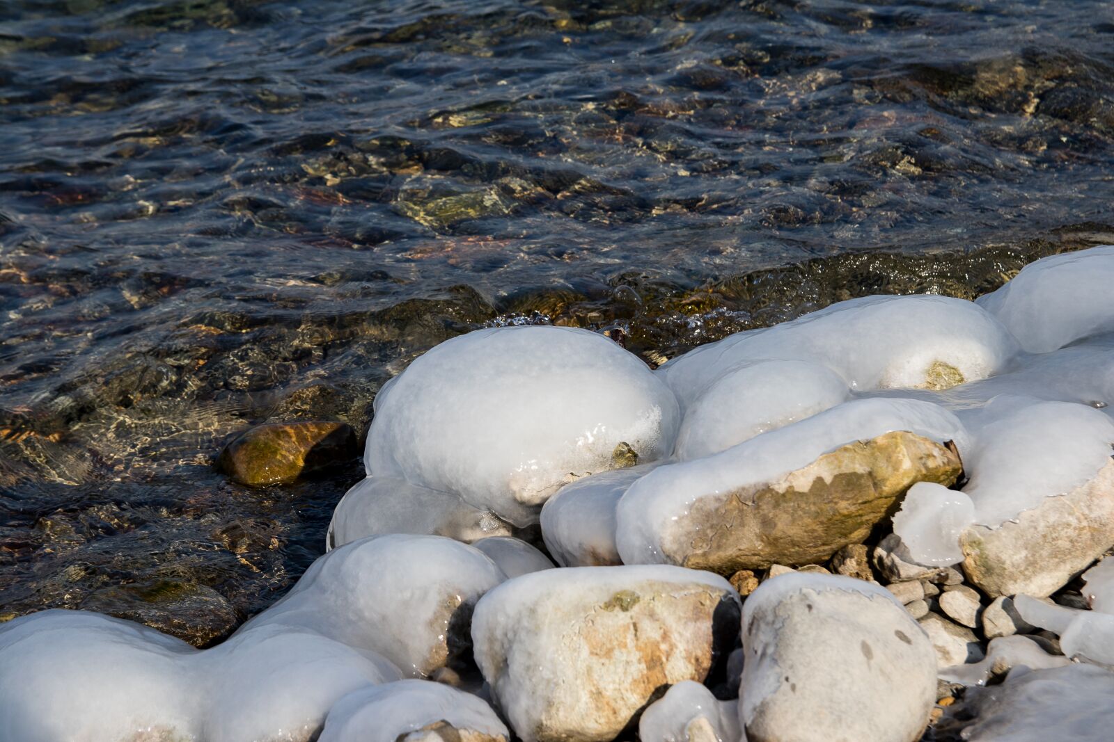 Canon EOS 80D sample photo. Ice, winter, water photography