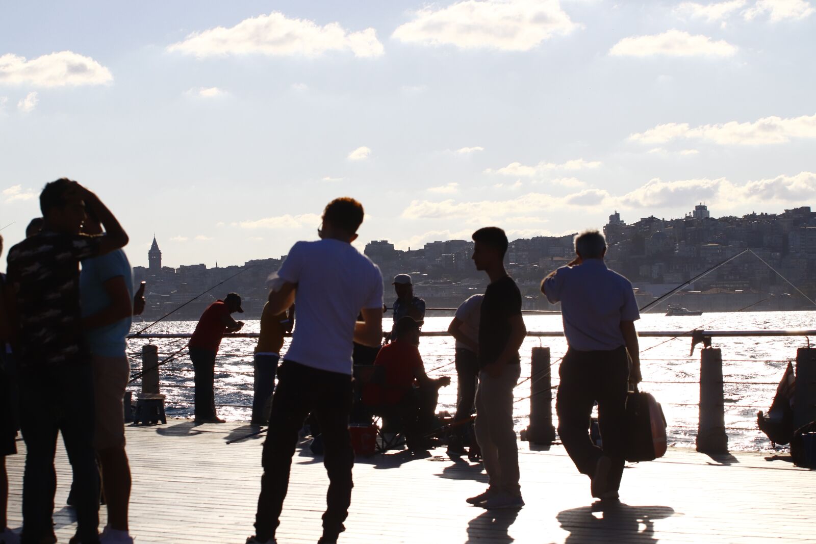 Canon EOS 200D (EOS Rebel SL2 / EOS Kiss X9) sample photo. Silhouette, marine, human photography