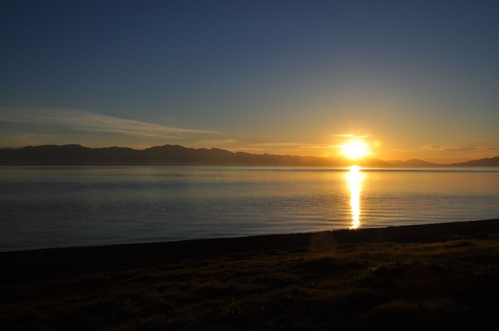 Nikon D5000 sample photo. Sailimu lake, lakefront, natural photography