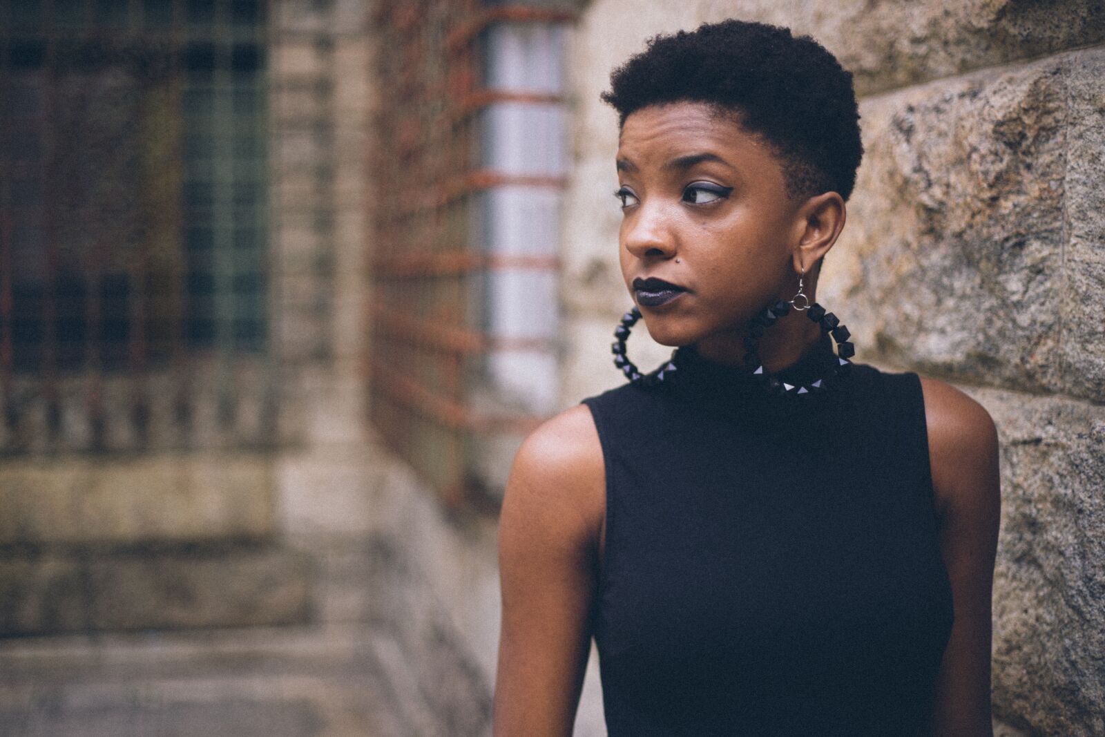 Canon EF 50mm F1.8 II sample photo. Girl, black, afroamerican photography