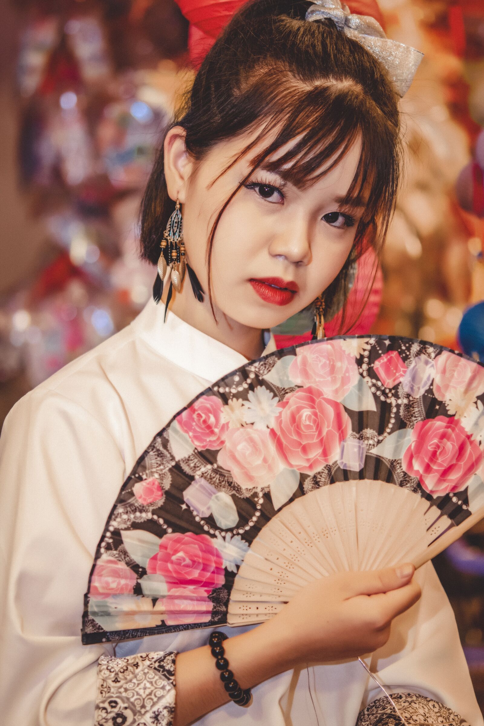 Nikon D3300 sample photo. Girl, mid-autumn festival, the photography
