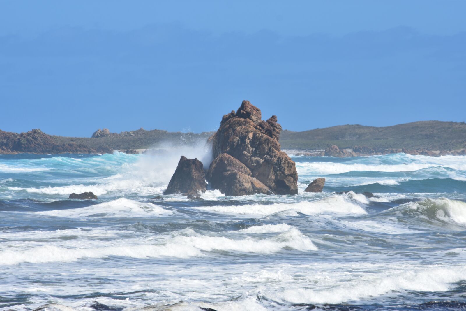 Nikon D3400 sample photo. Tasmania, wild sea, ocean photography