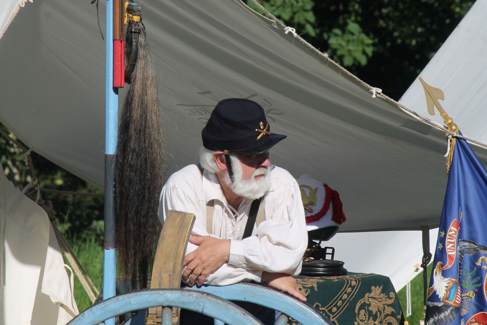 Canon EF-S 55-250mm F4-5.6 IS II sample photo. Sergeant, of the 7th photography