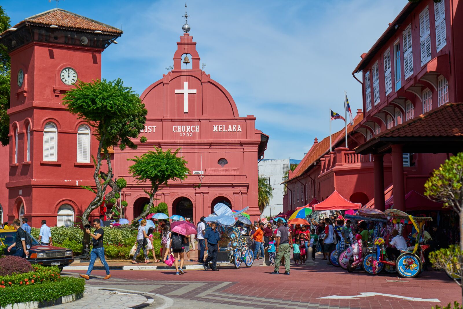 Sony a7R II sample photo. Church, malaysia, red photography