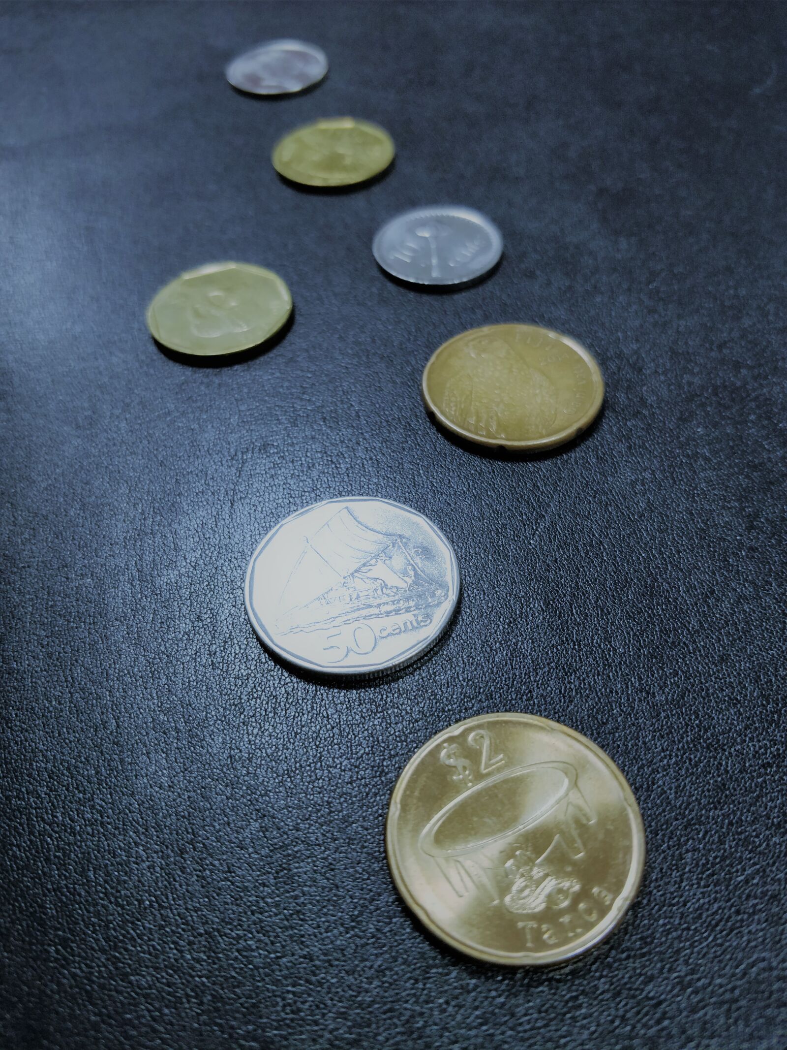 OnePlus 5 sample photo. Coins photography