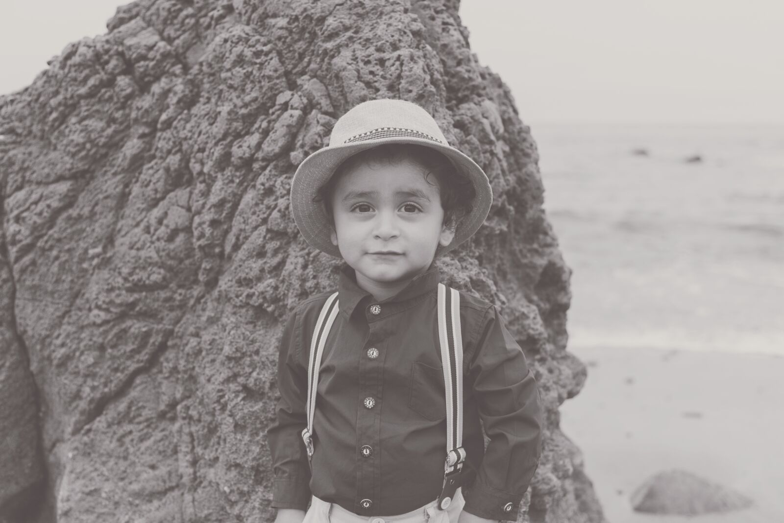 Nikon D750 sample photo. Kid, retro, child photography