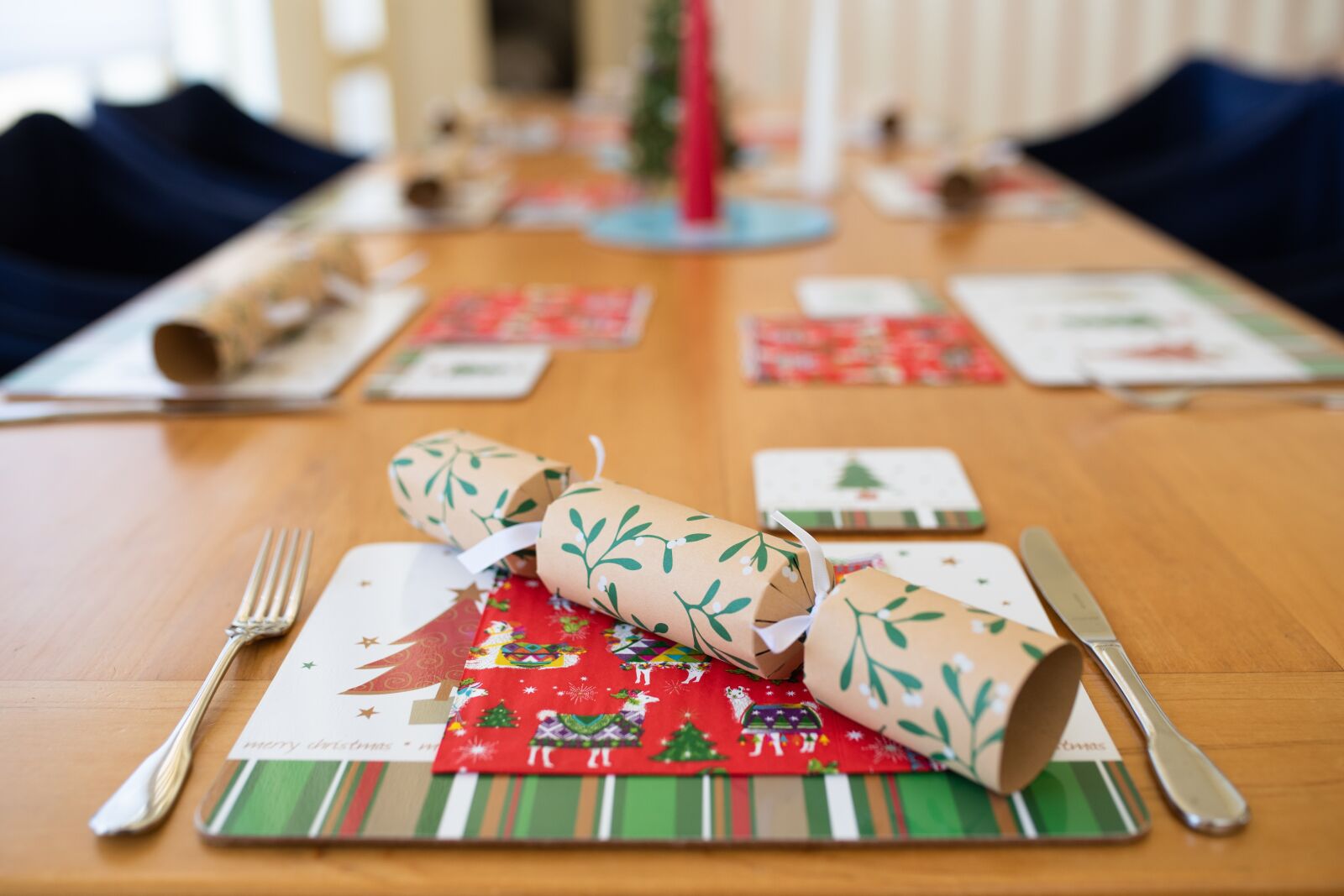 Nikon D750 sample photo. Christmas, table setting, xmas photography