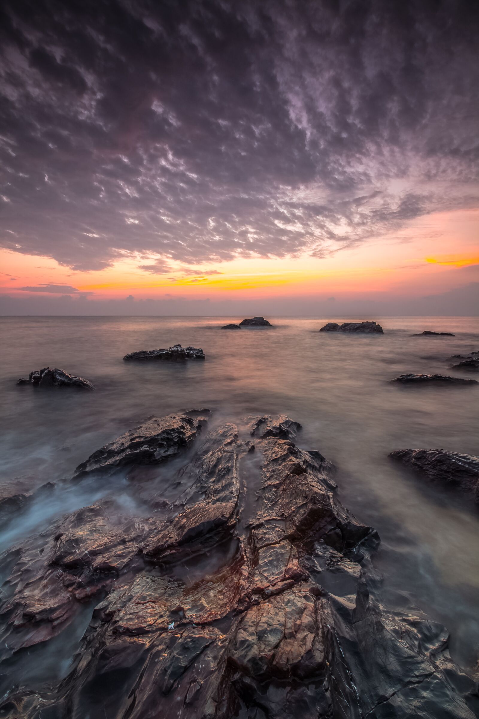 Canon EOS 70D sample photo. Sunset, water, nature photography