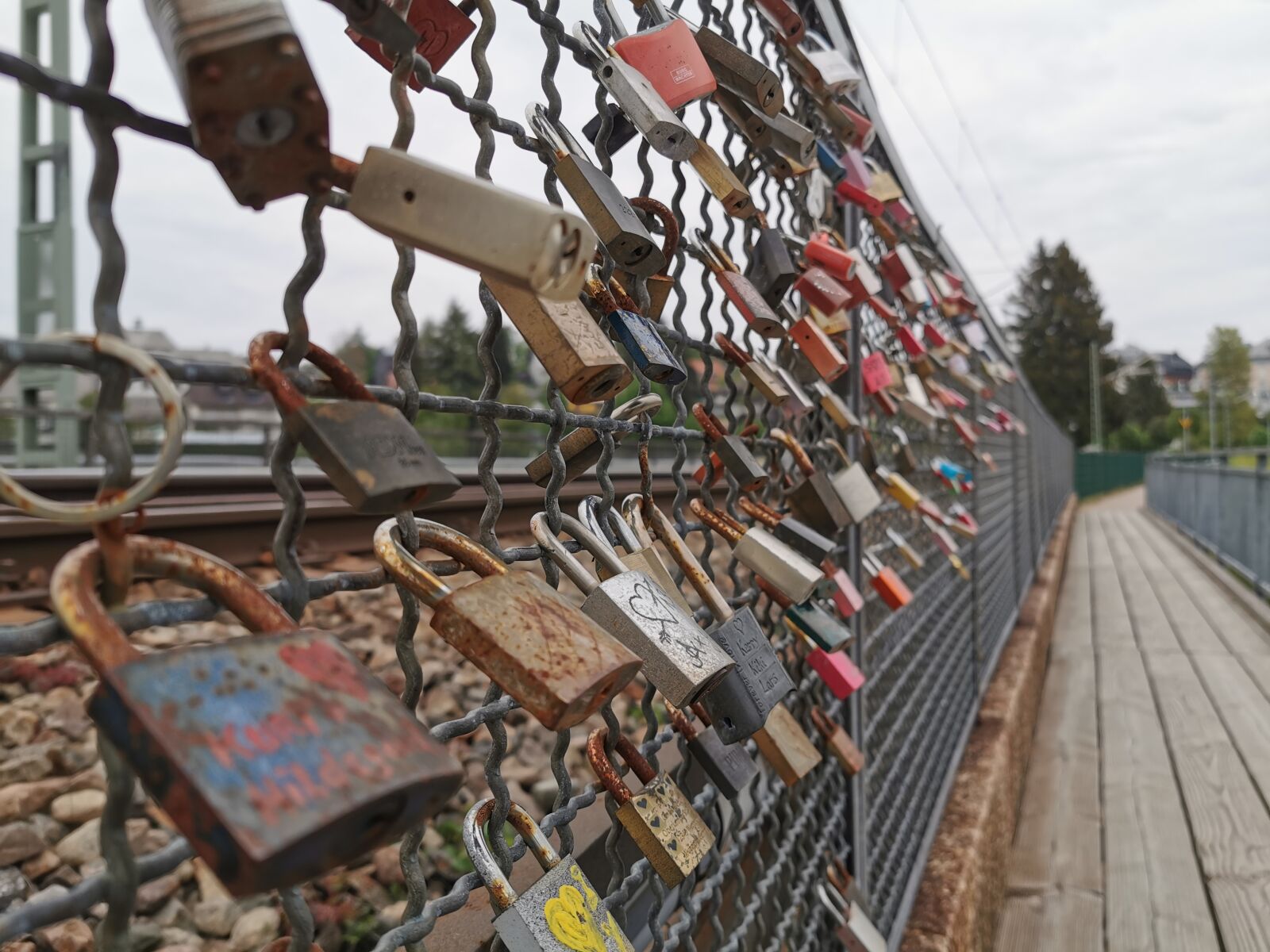 HUAWEI P30 Pro sample photo. Lock, love, love lock photography