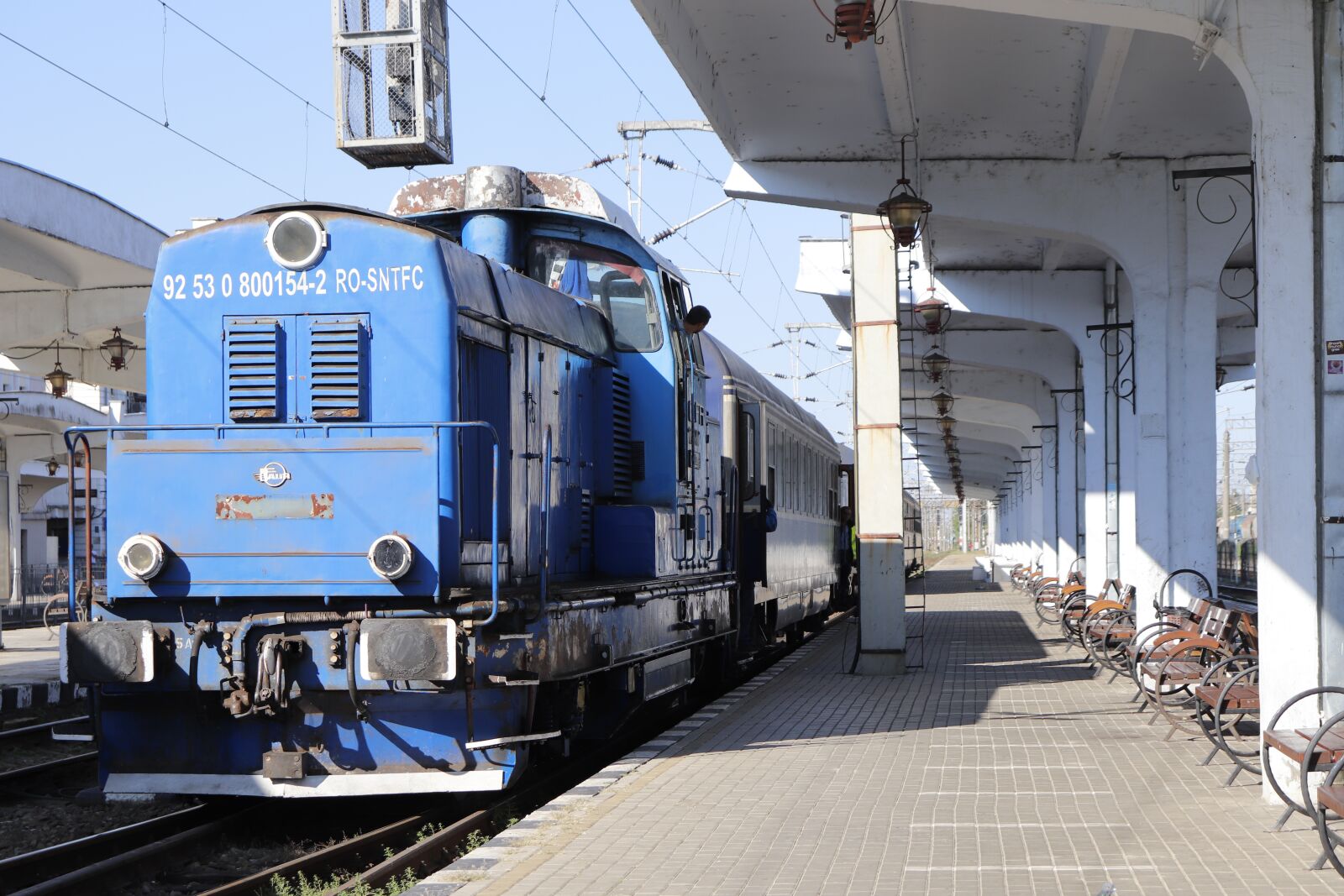 Canon EF-S 18-55mm F4-5.6 IS STM sample photo. Old train, lokomotiv, train photography