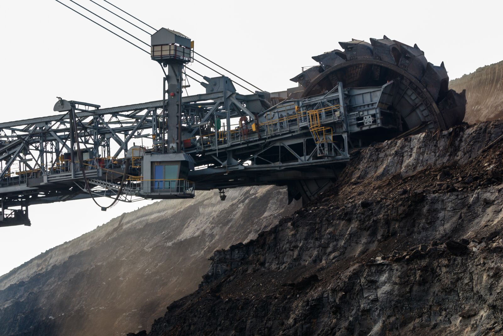 Canon EOS 80D sample photo. Open pit mining, carbon photography