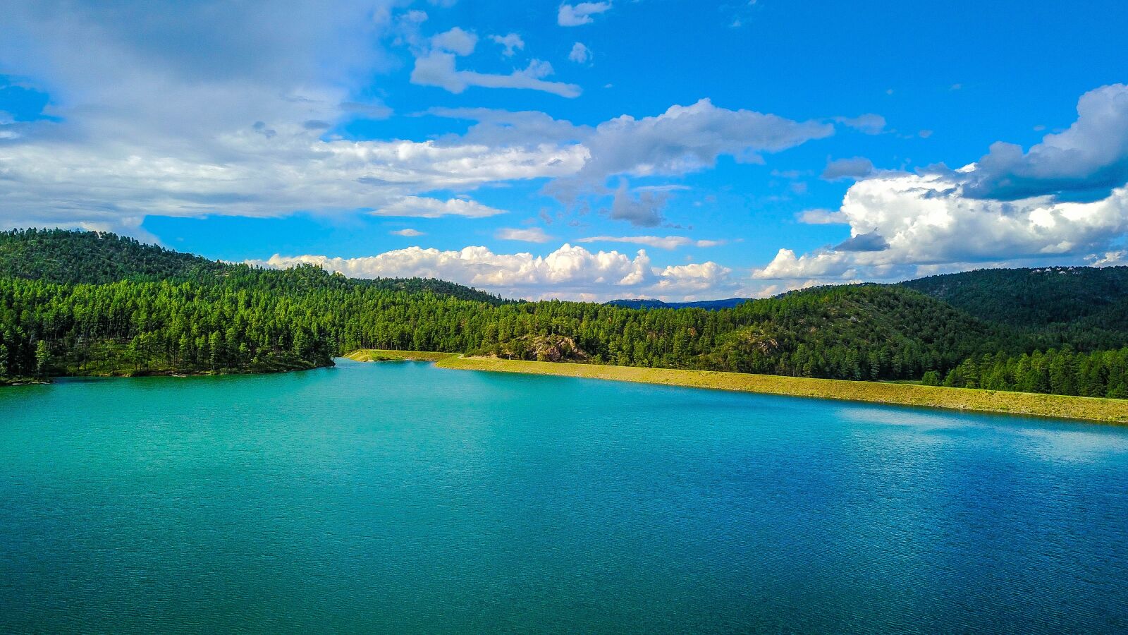 DJI FC220 sample photo. Lake side, mountain lake photography