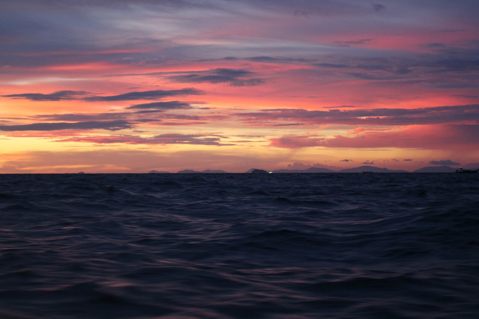 Canon EOS 700D (EOS Rebel T5i / EOS Kiss X7i) sample photo. Sunset, sea, thailand photography
