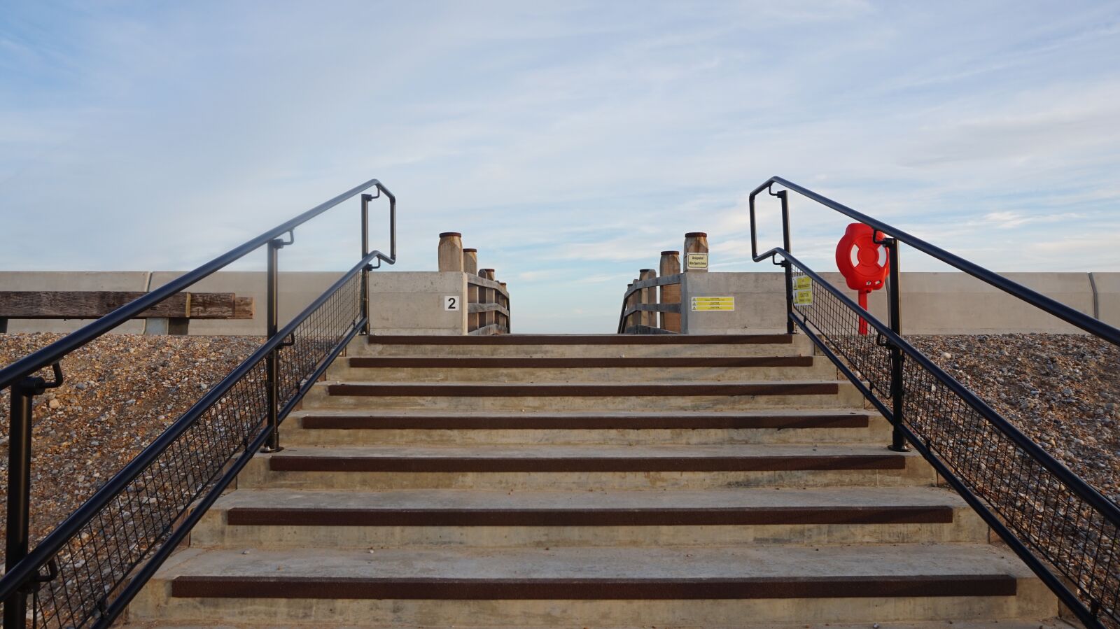 Sony Alpha a5000 (ILCE 5000) sample photo. Stairs, beach, stairway photography