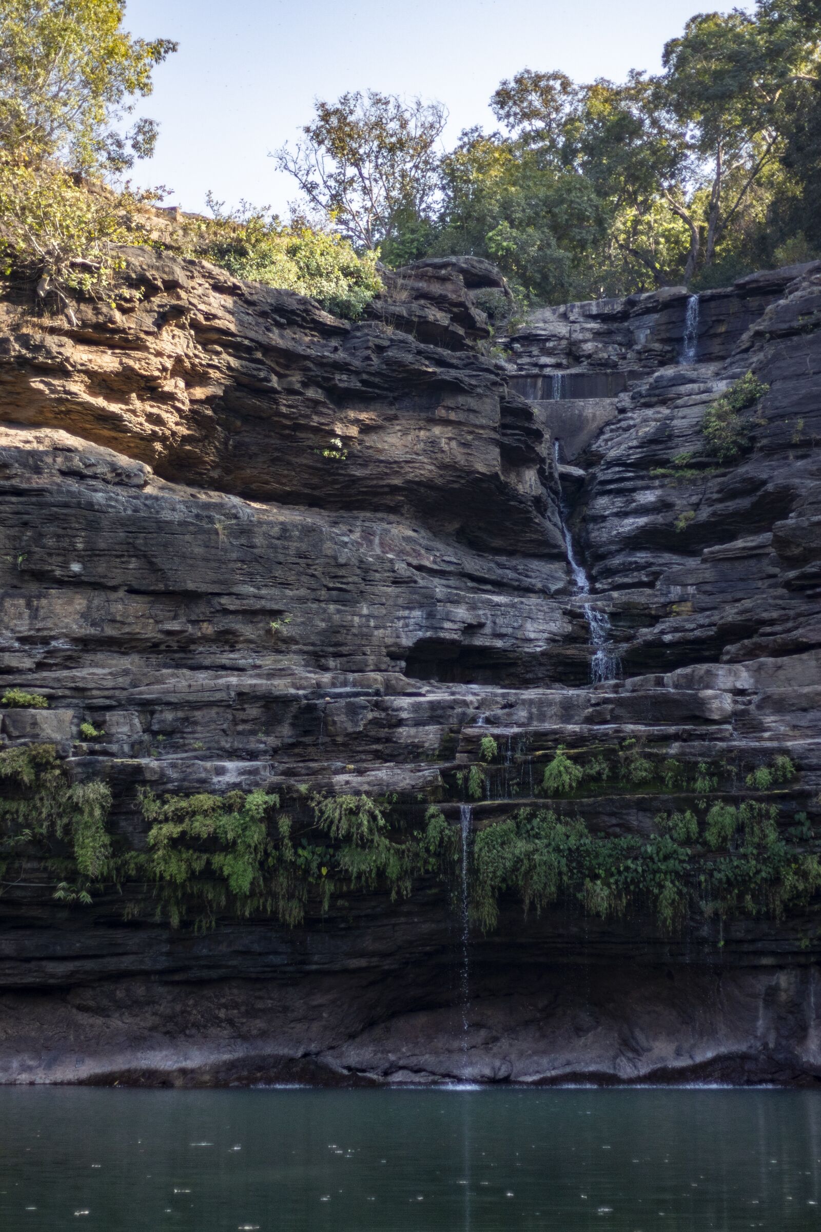 Canon EF 50mm F1.8 II sample photo. Waterfall, river, nature photography
