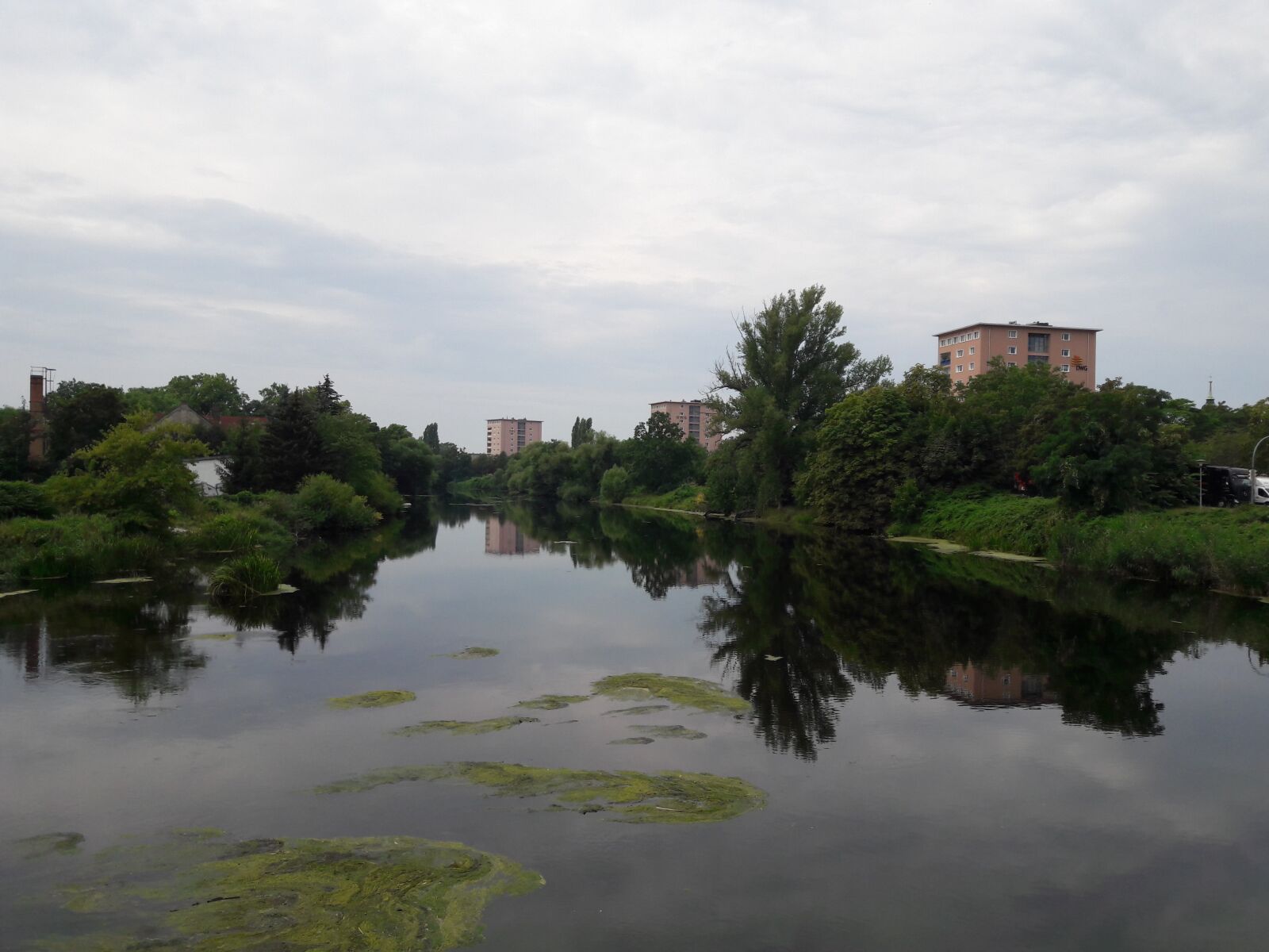 Samsung Galaxy A30 sample photo. Dessau, trough, city photography
