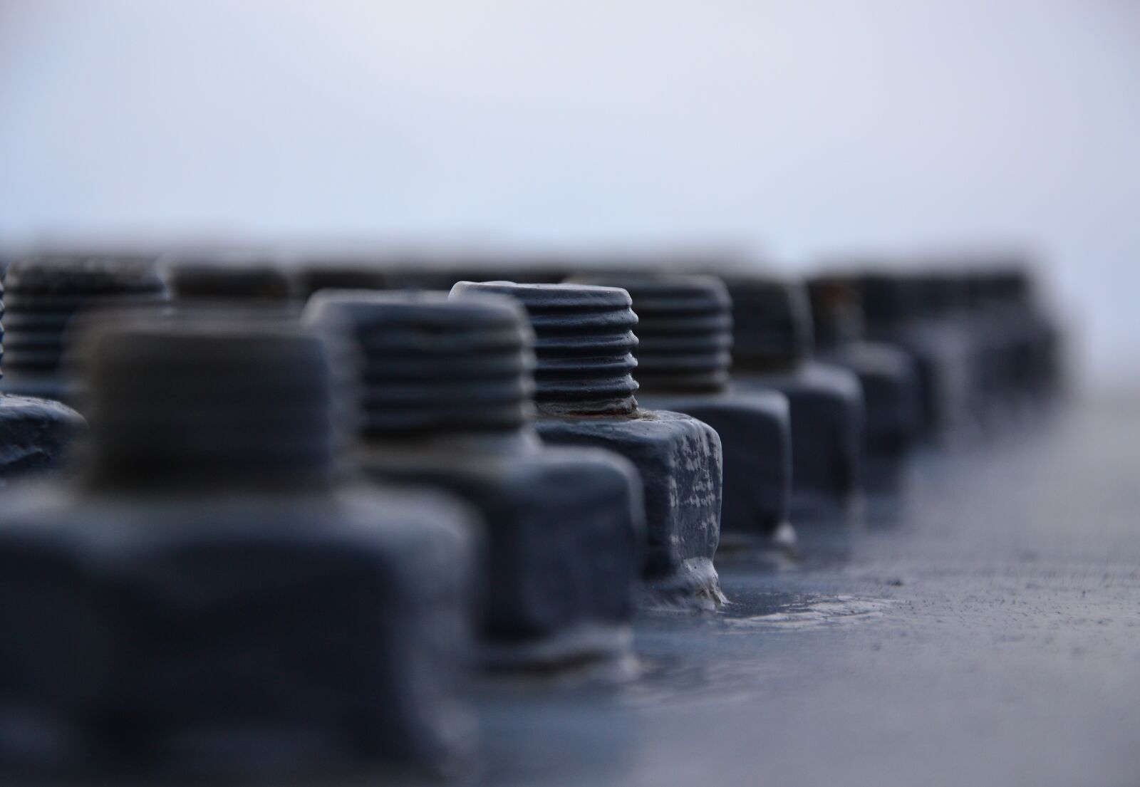 Nikon D3100 sample photo. Screw, bolt, gray photography